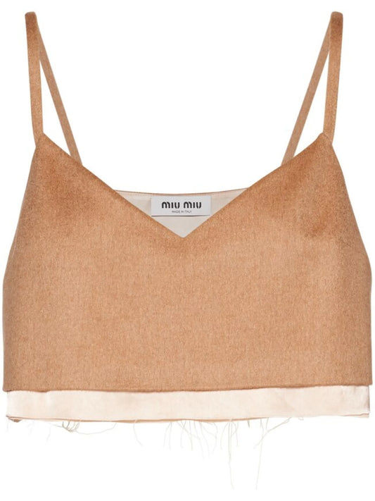 frayed crop top