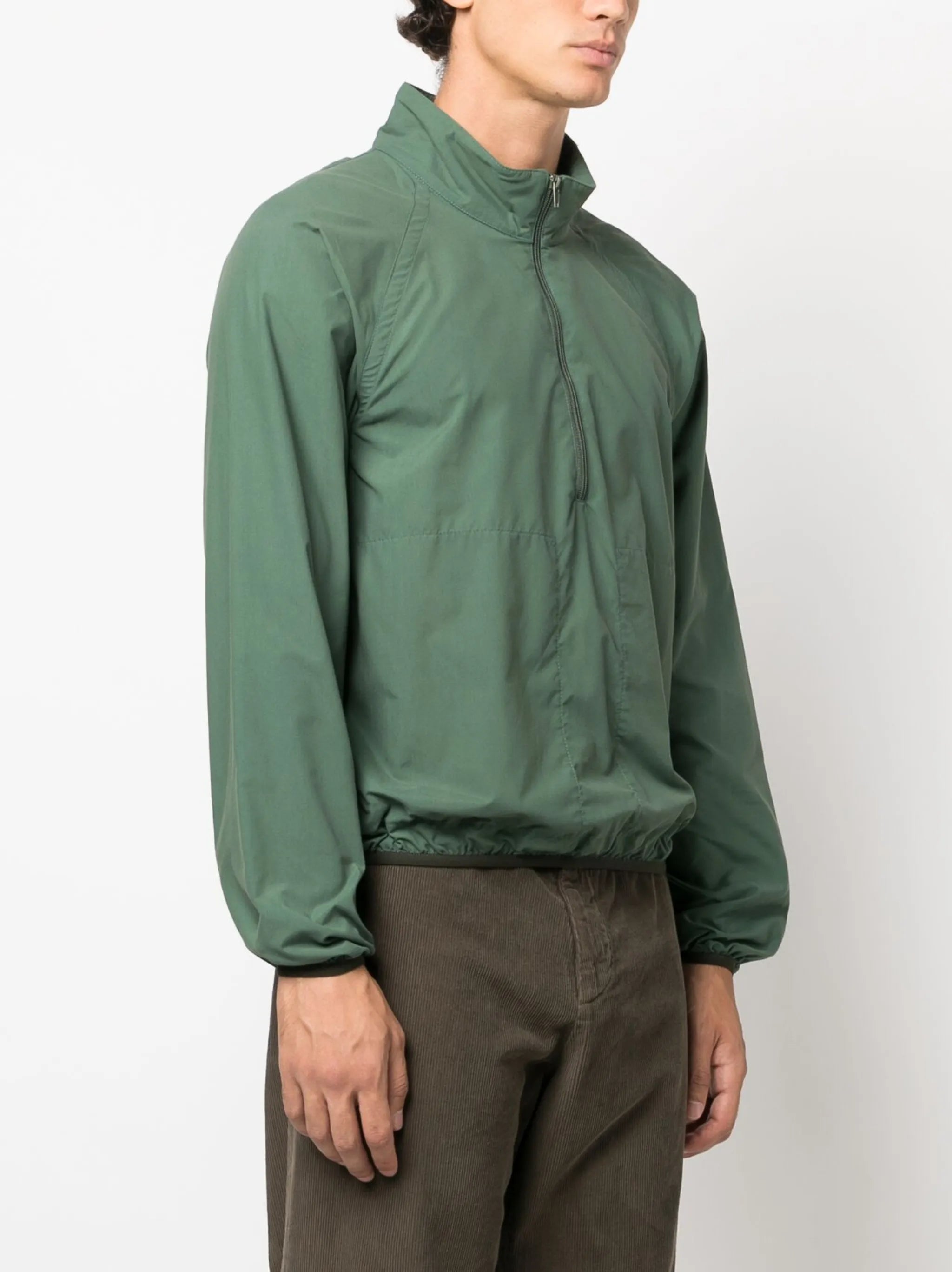 stand-up collar windbreaker jacket