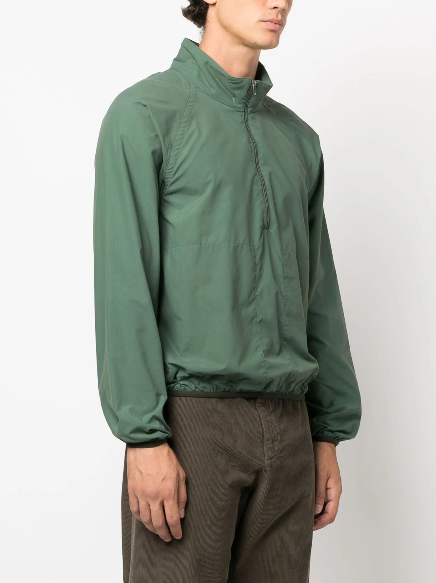 stand-up collar windbreaker jacket