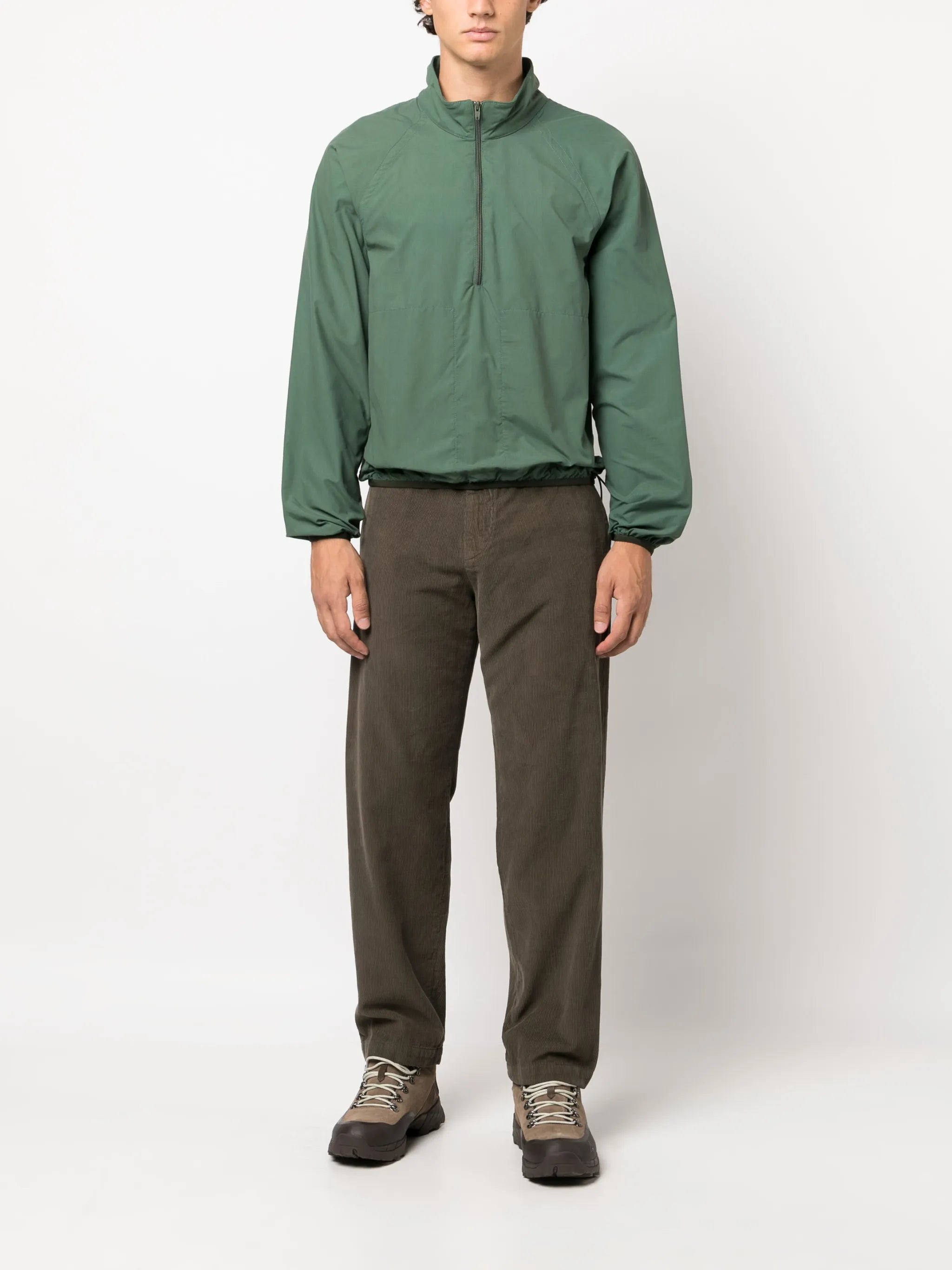 stand-up collar windbreaker jacket