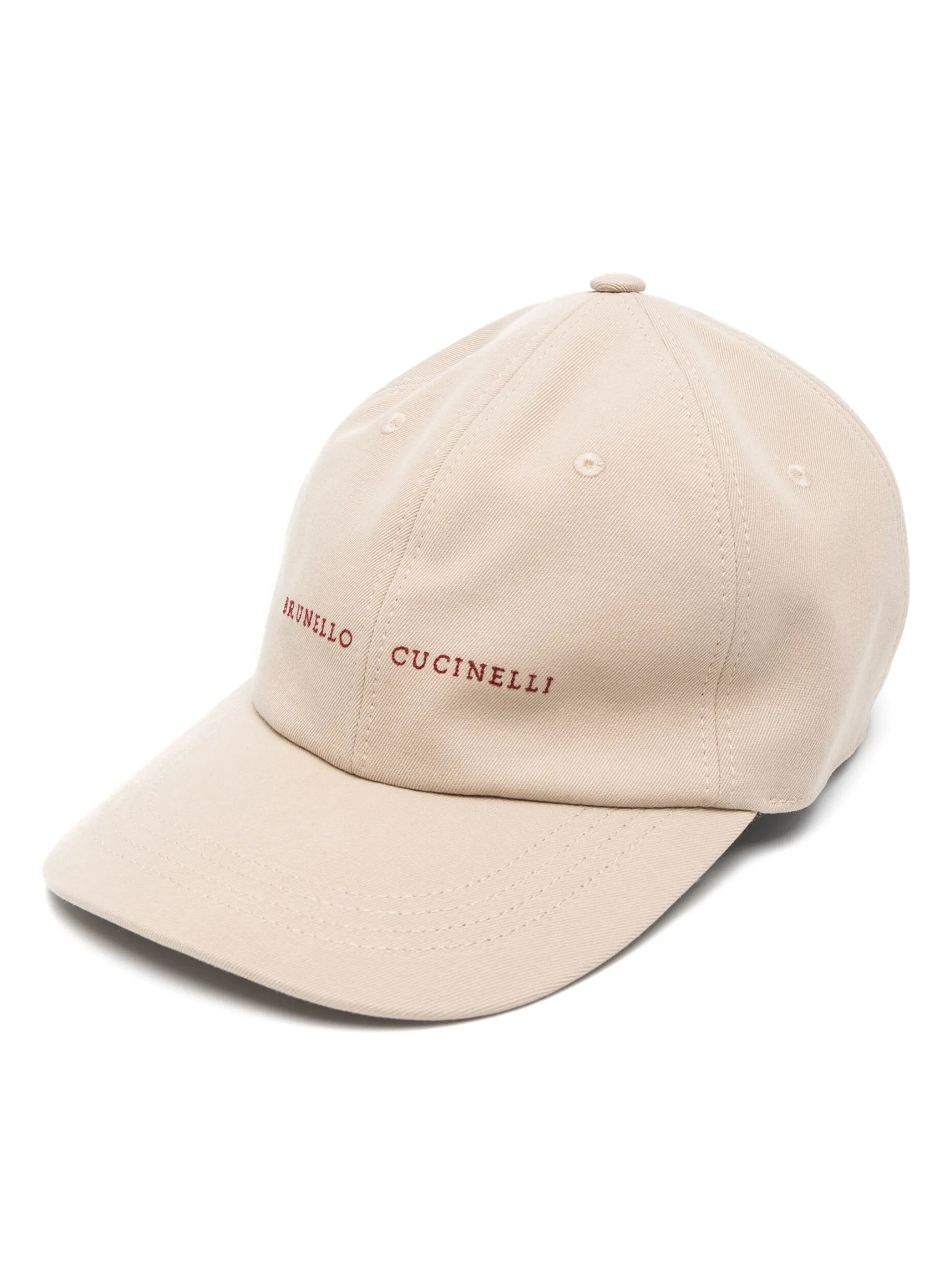 embroidered-logo baseball cap