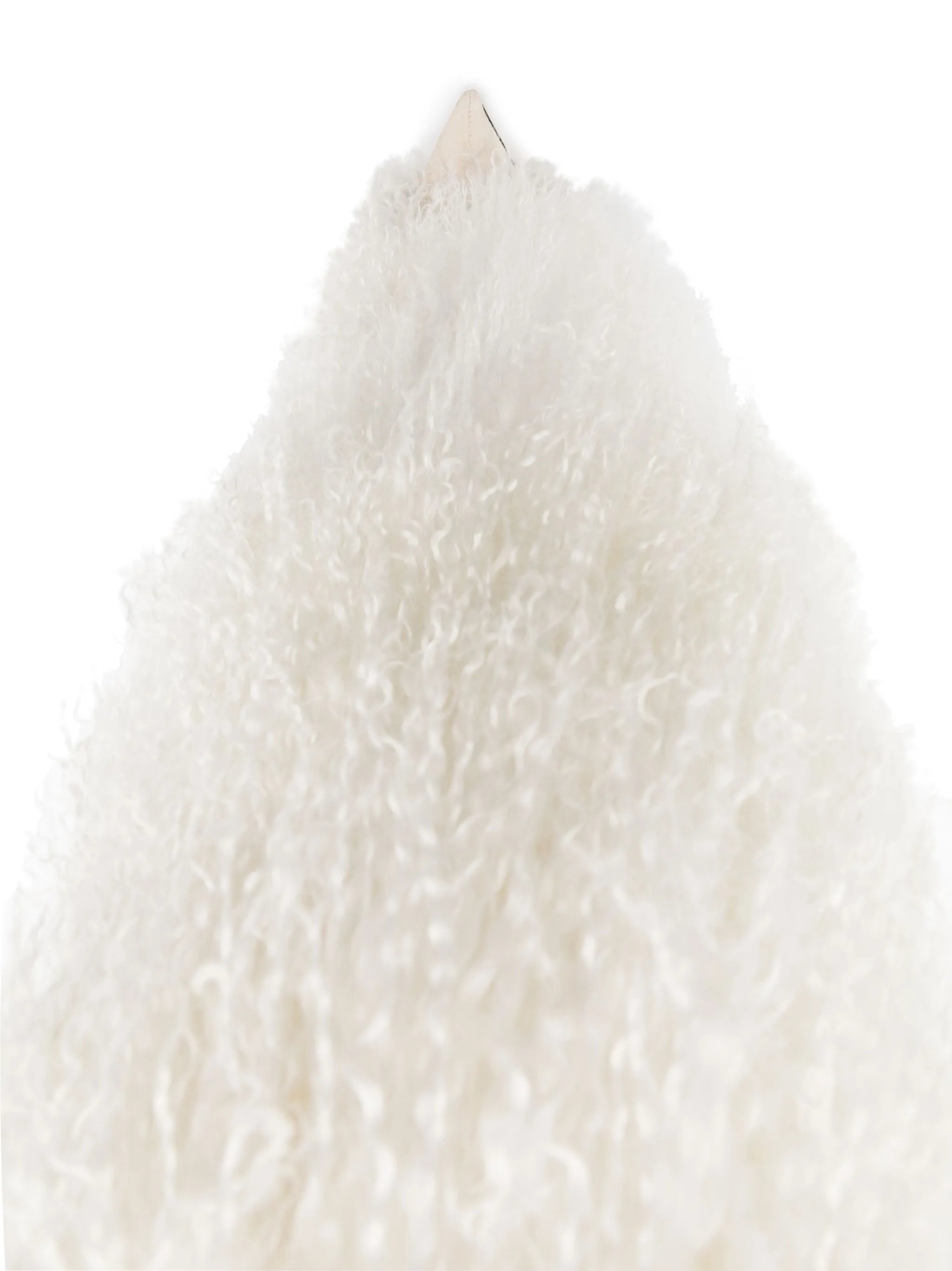 shearling knee-high boots