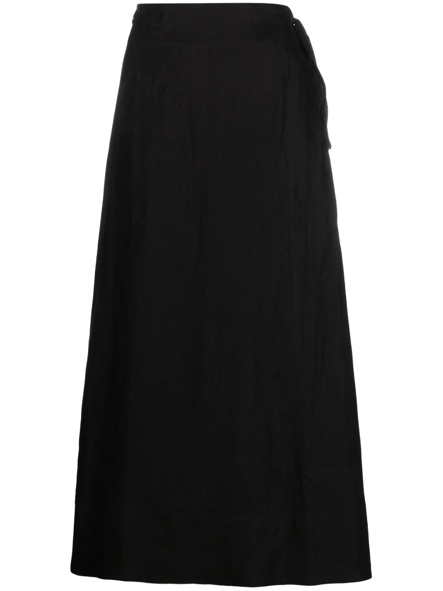 Amalfi linen maxi skirt