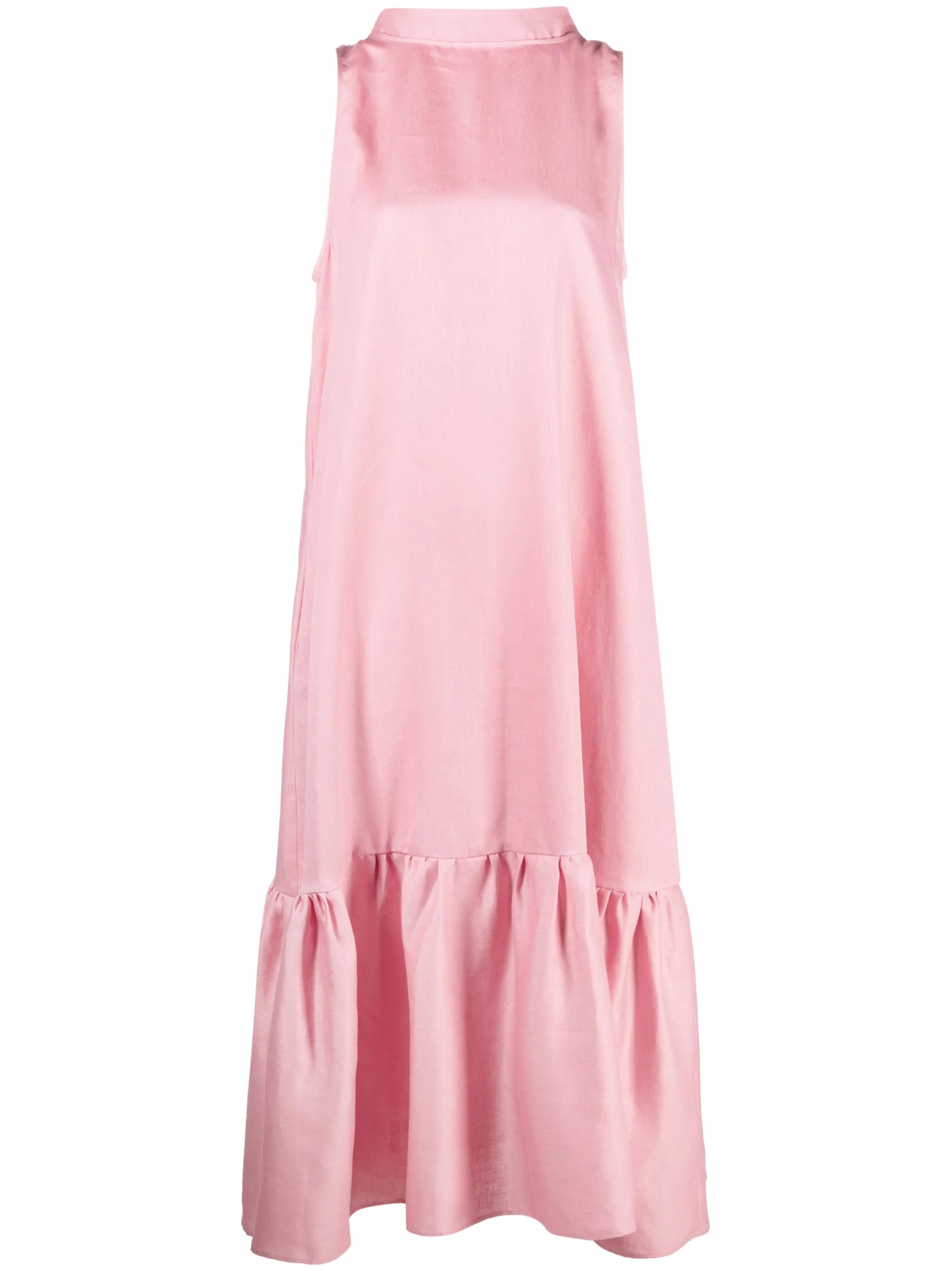 Oslo linen midi dress