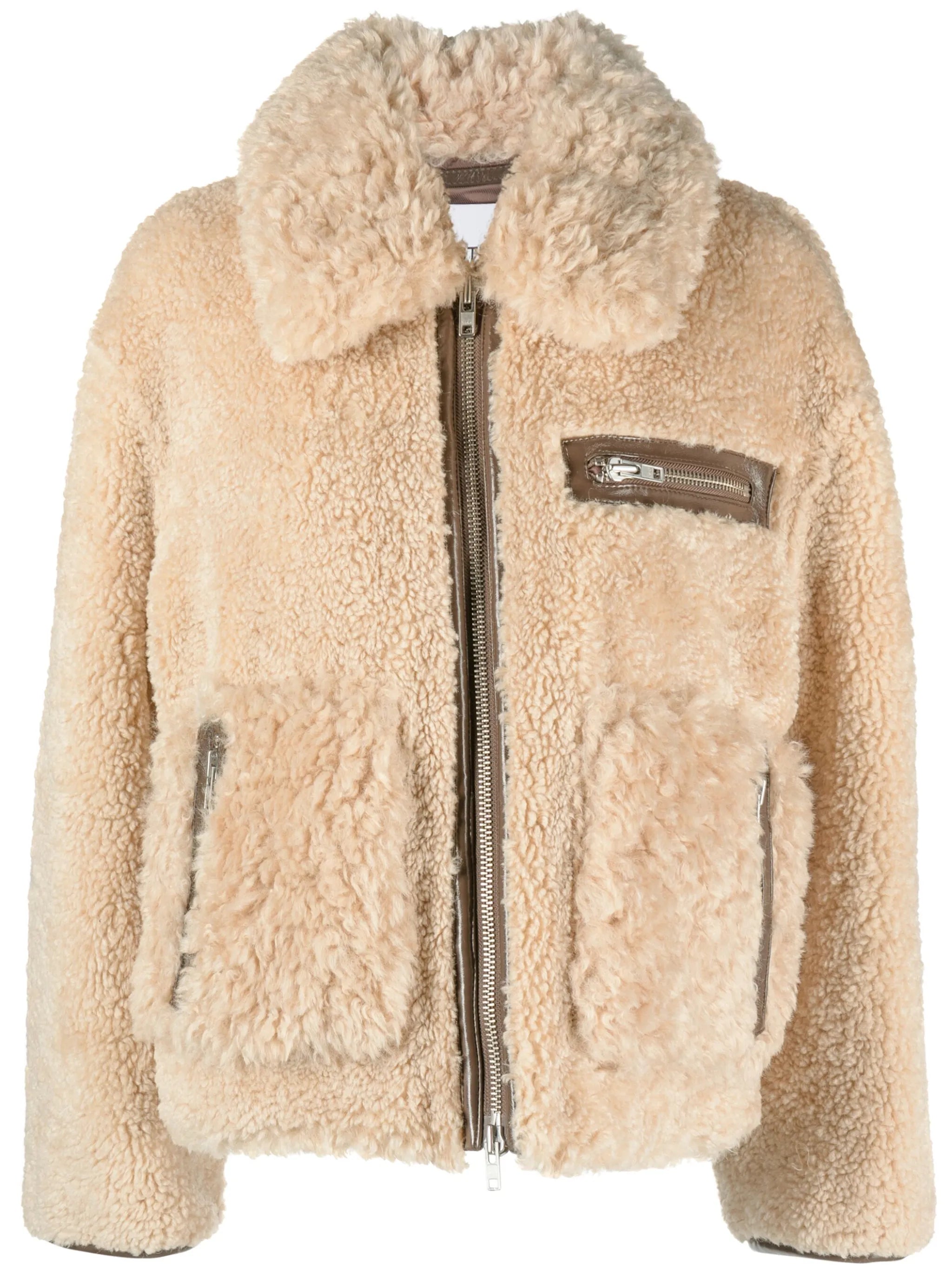 Joann faux-shearling coat
