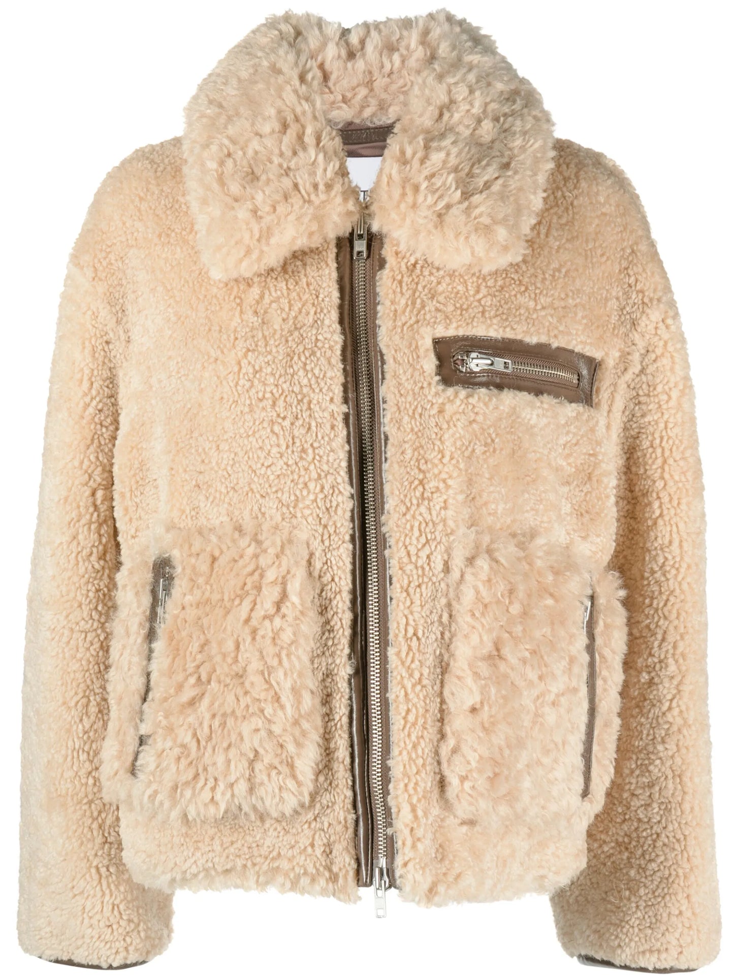 Joann faux-shearling coat