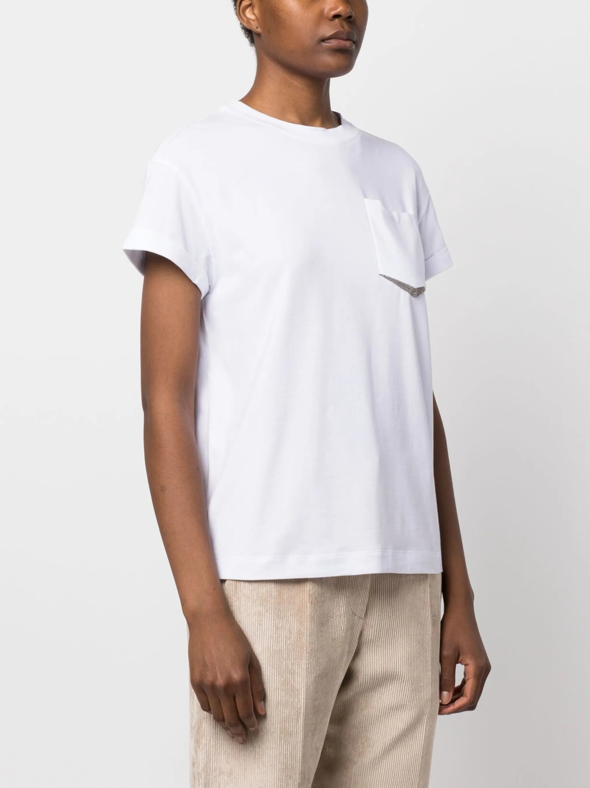 logo-print T-shirt