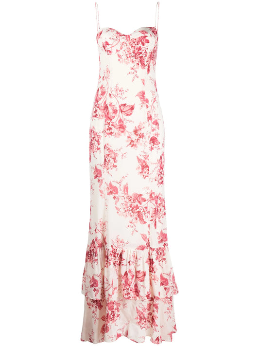 Fallon floral-print maxi dress