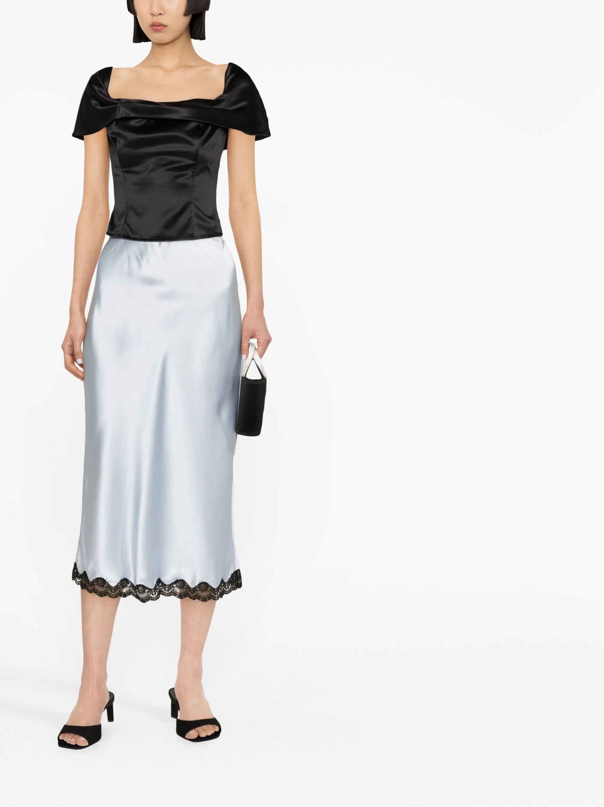 Lux off-shoulder corset top