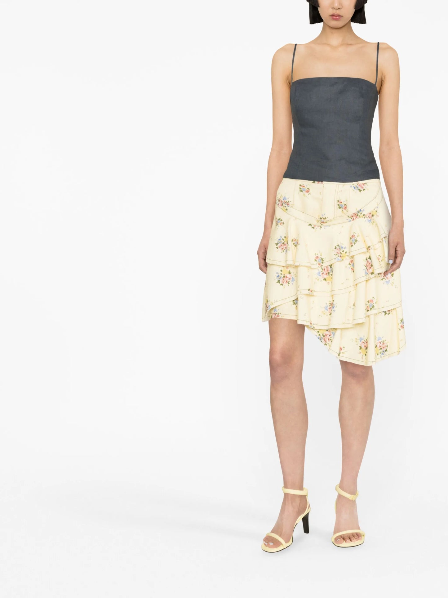 Overland sleeveless linen top
