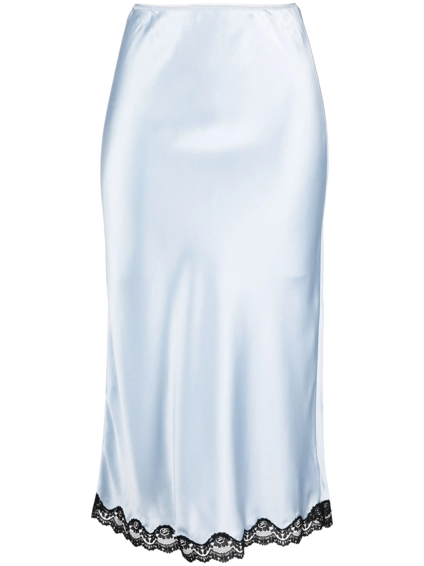 Arie silk midi skirt