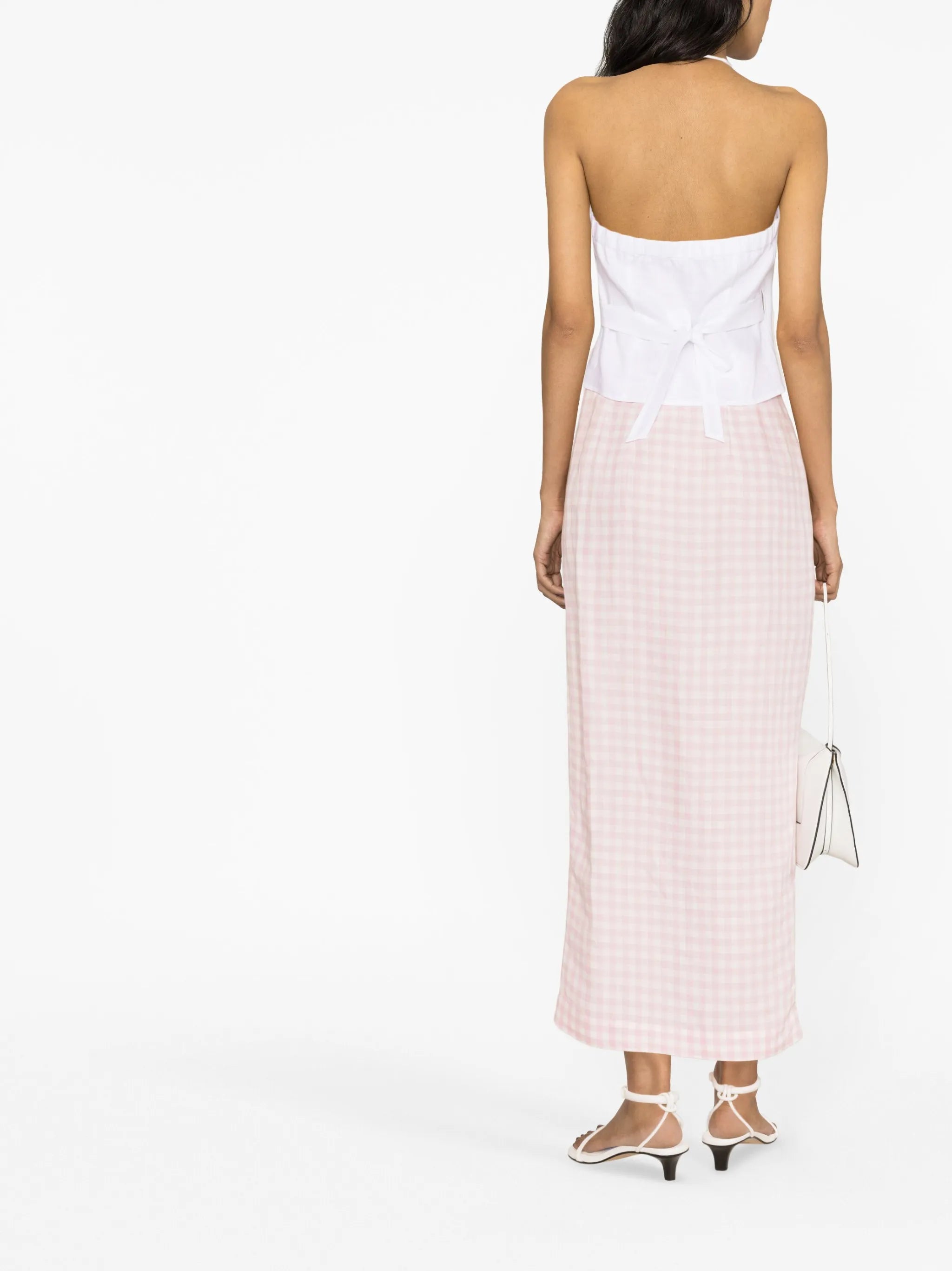 Raven halterneck linen top