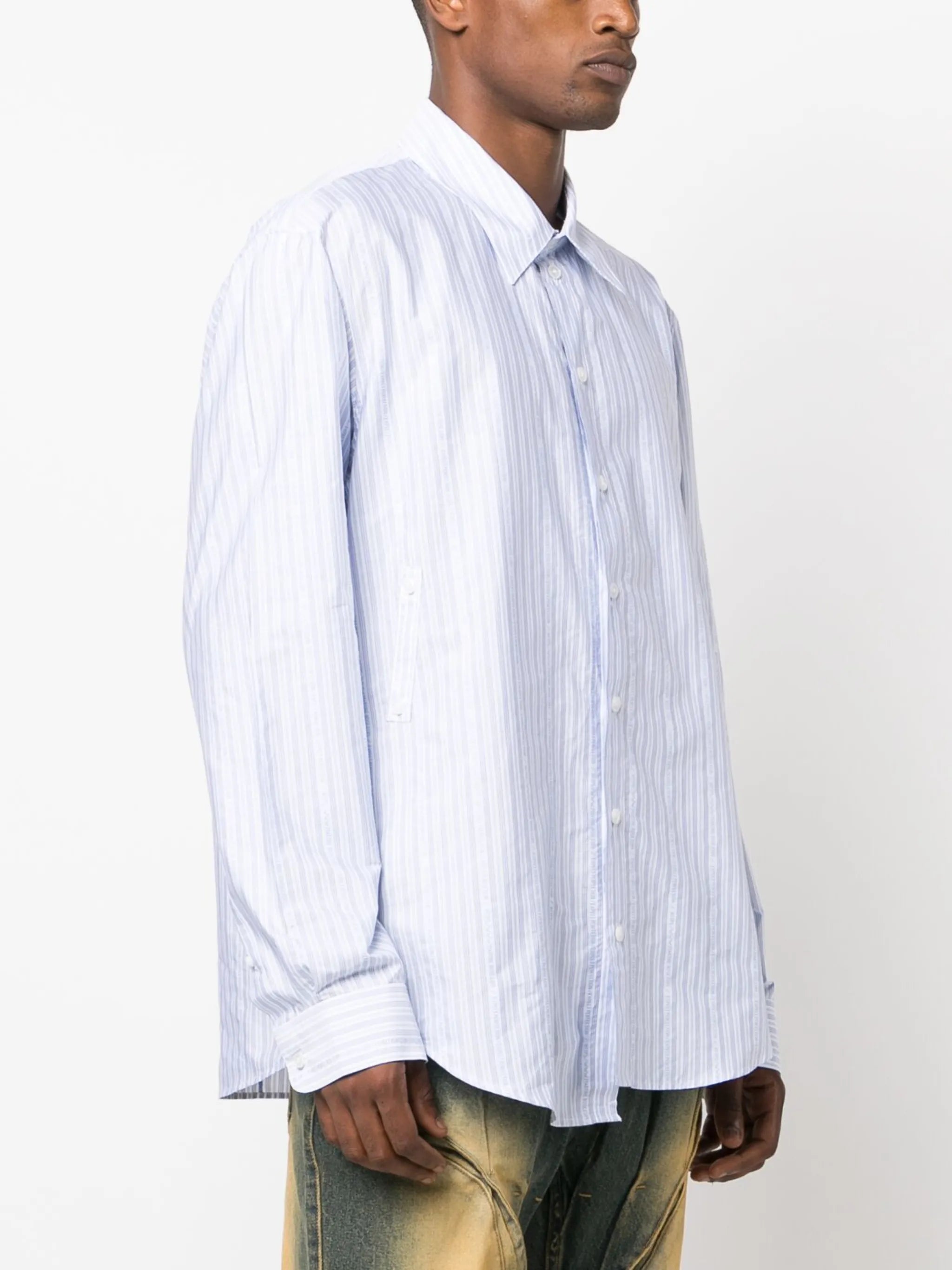 cotton wrap shirt