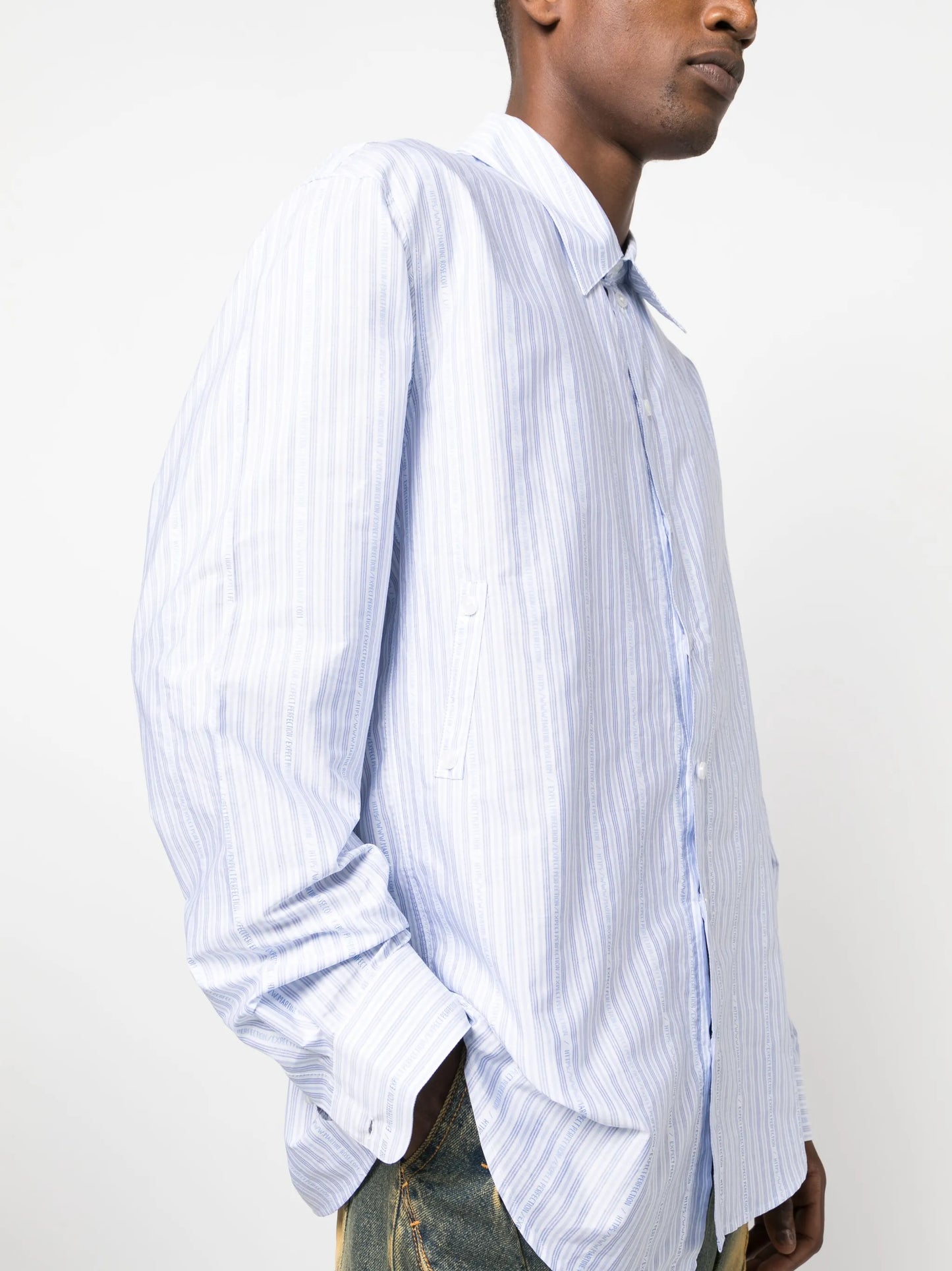 cotton wrap shirt
