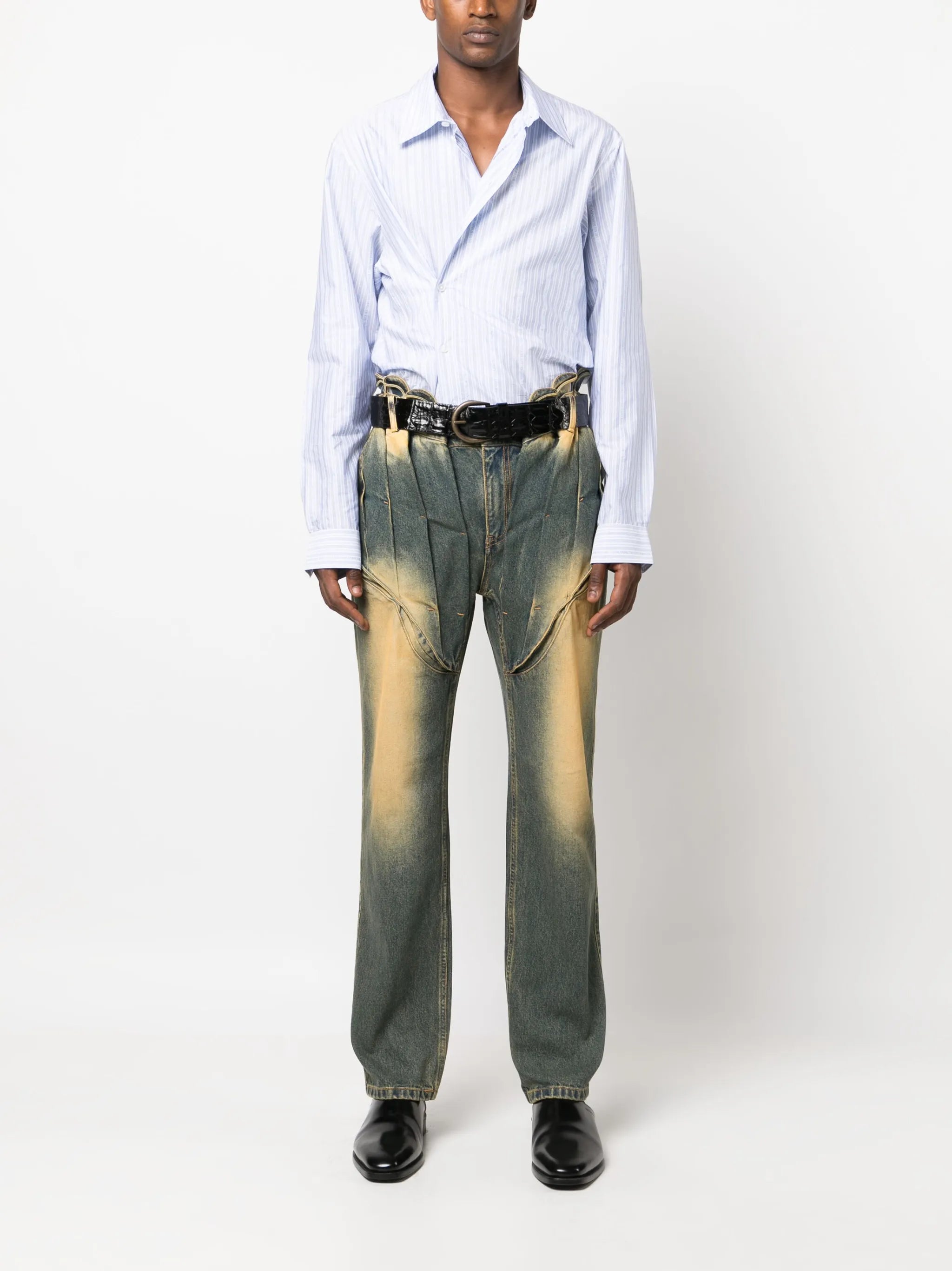 cotton wrap shirt