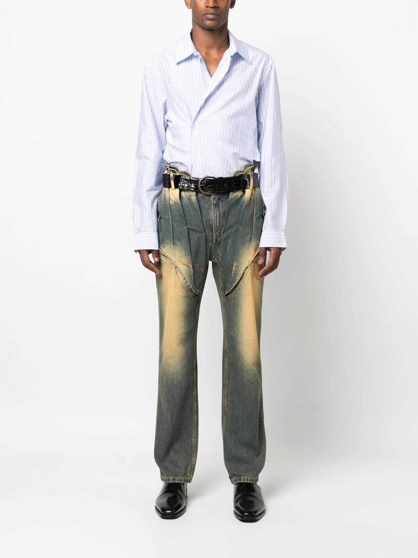 cotton wrap shirt