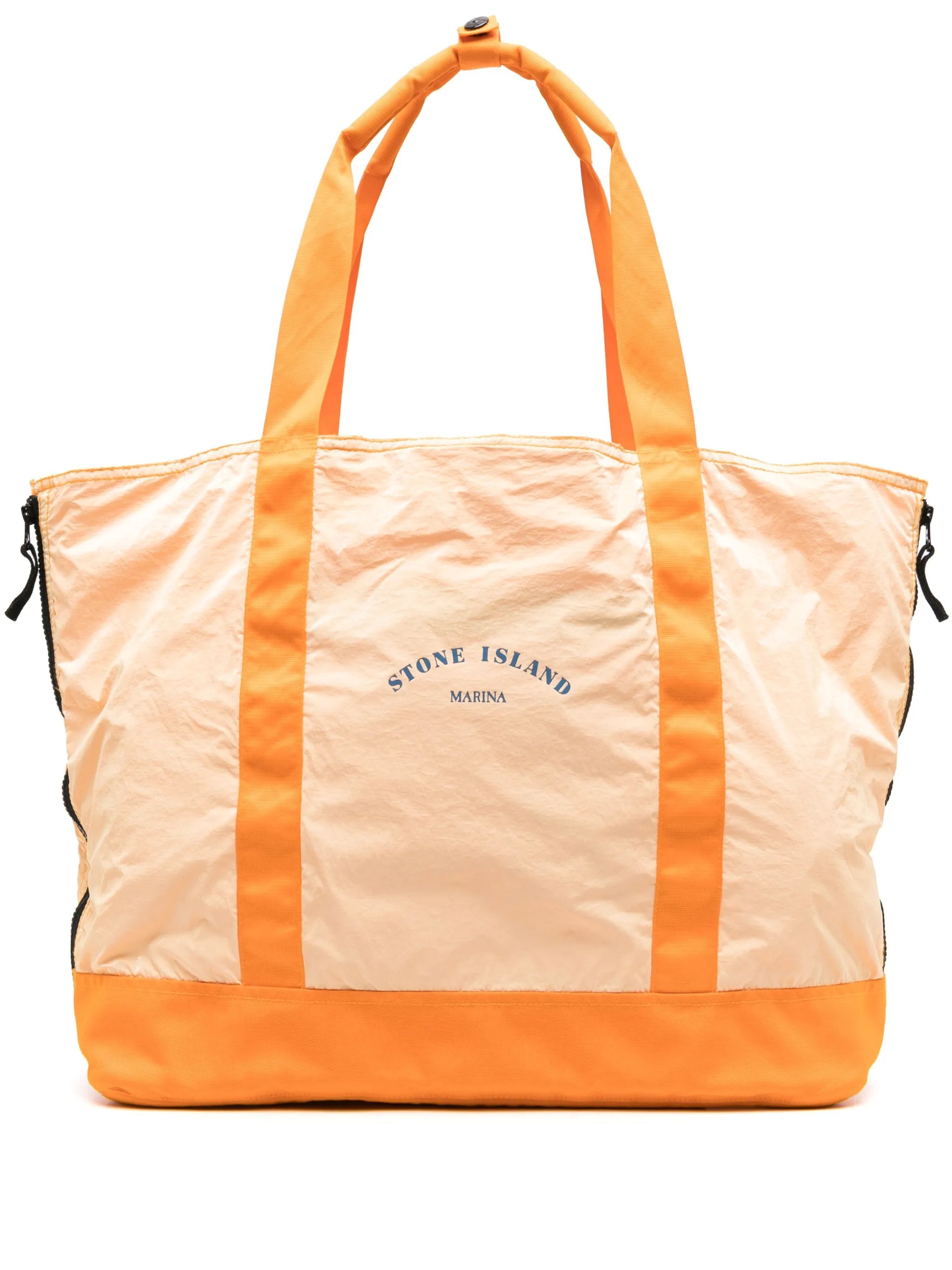 large logo-print tote bag