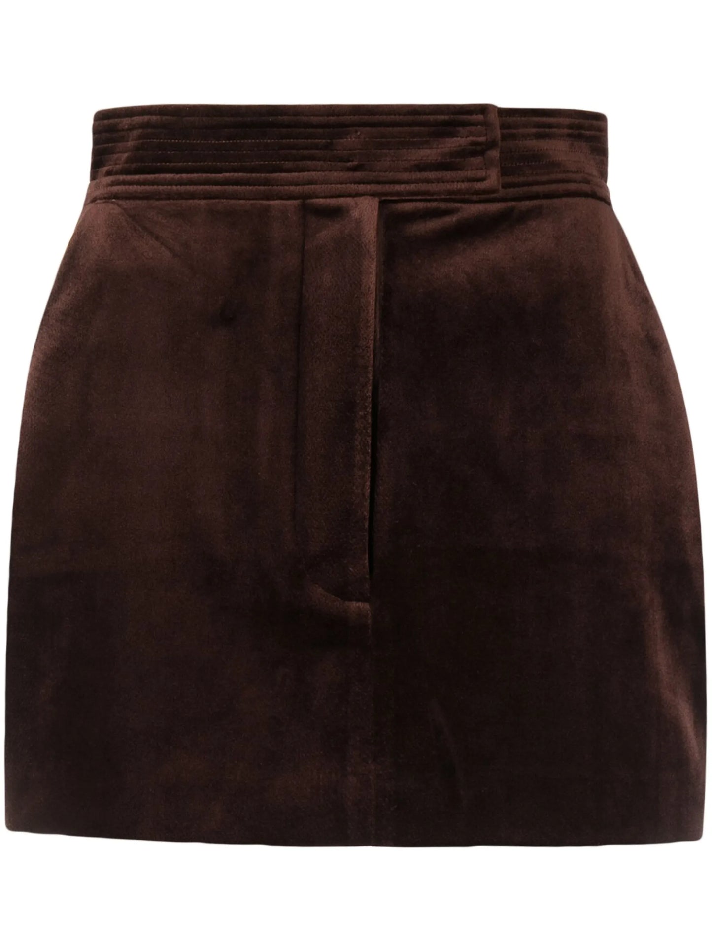 Soane velvet miniskirt