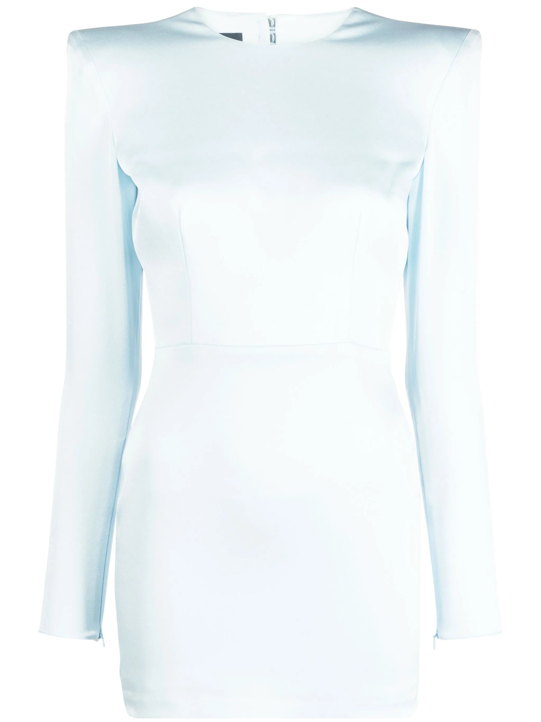Aster cut-out satin minidress