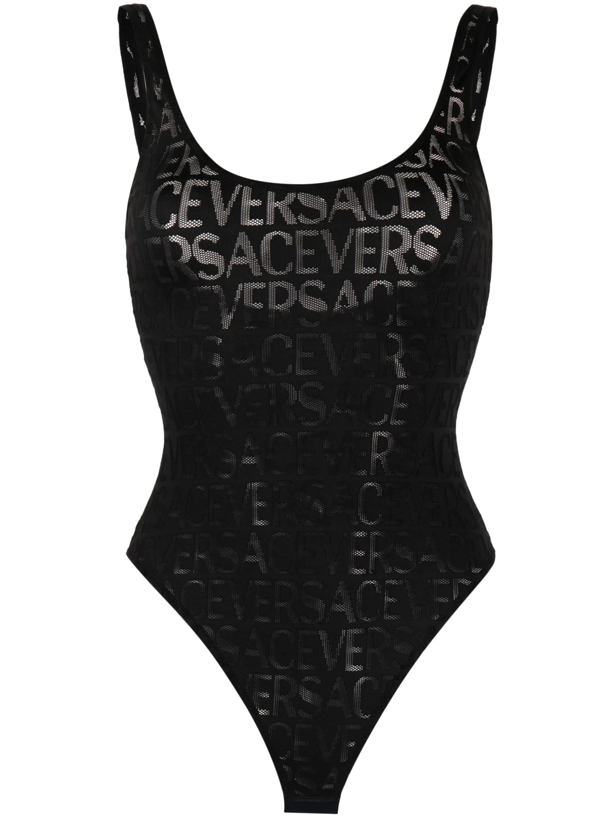 logo-print bodysuit