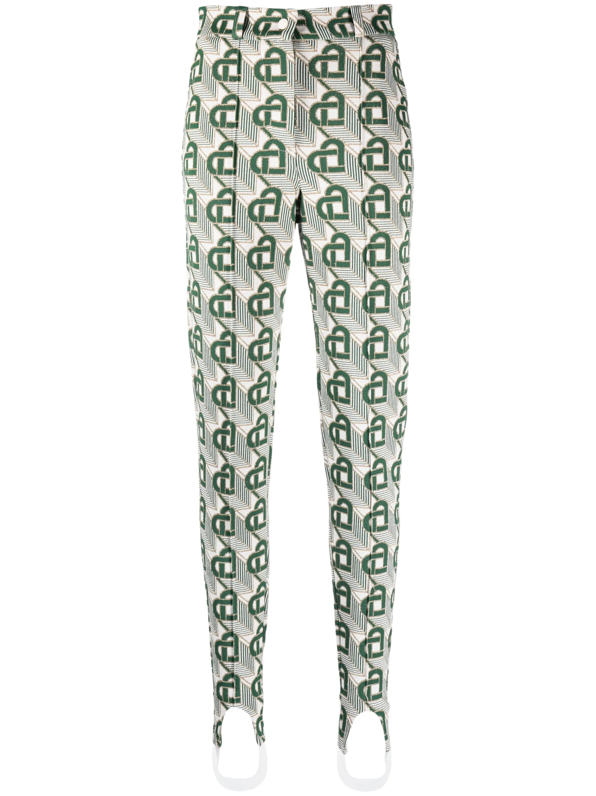 Heart Monogram tailored leggings