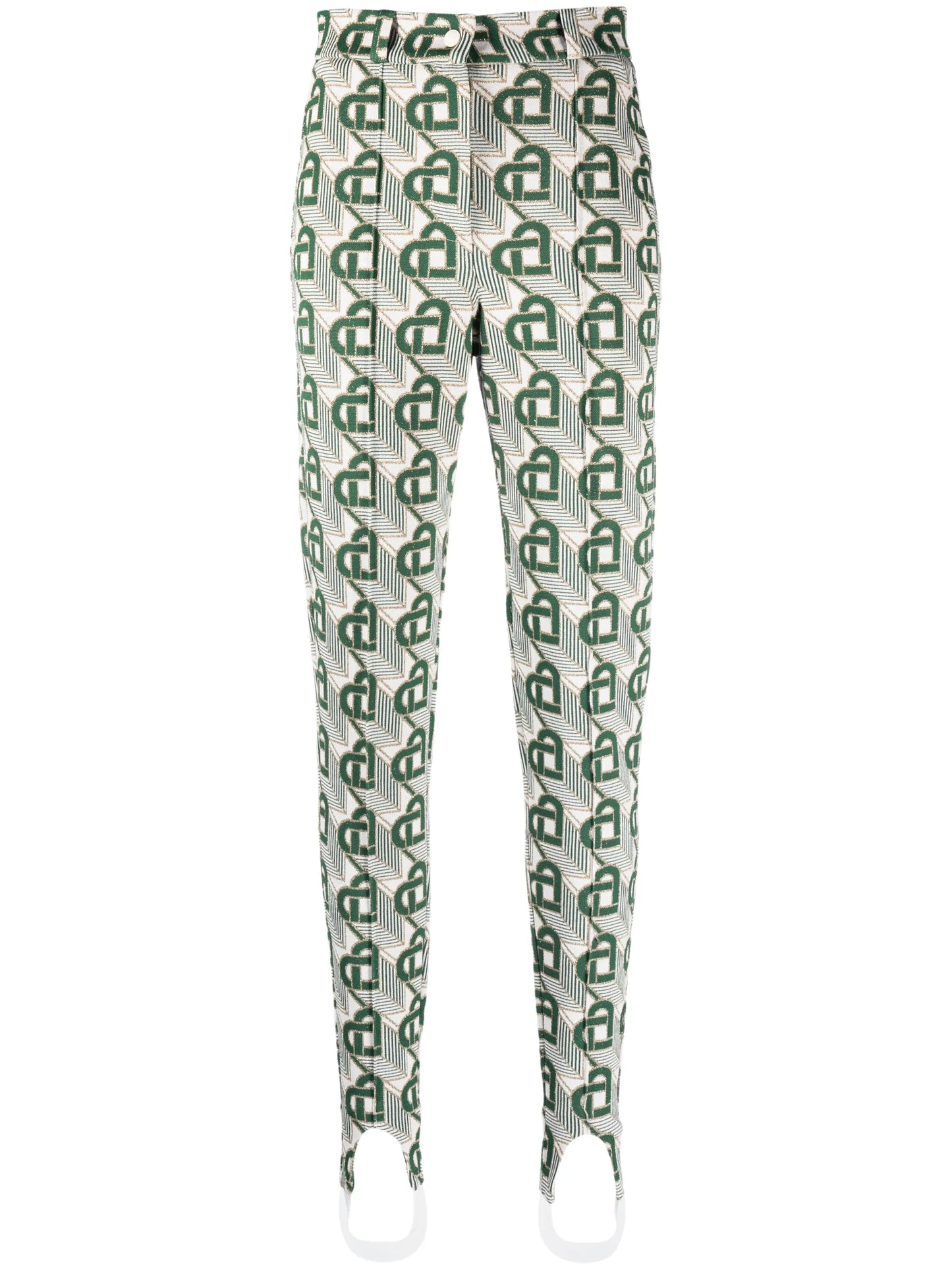 Heart Monogram tailored leggings