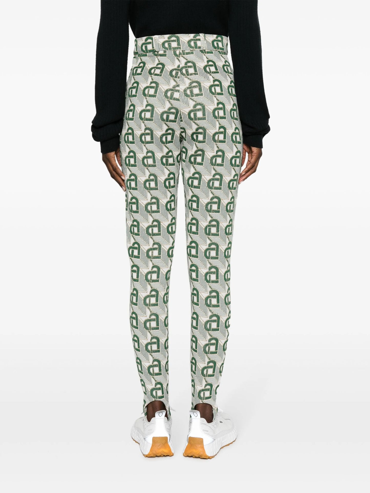 Heart Monogram tailored leggings