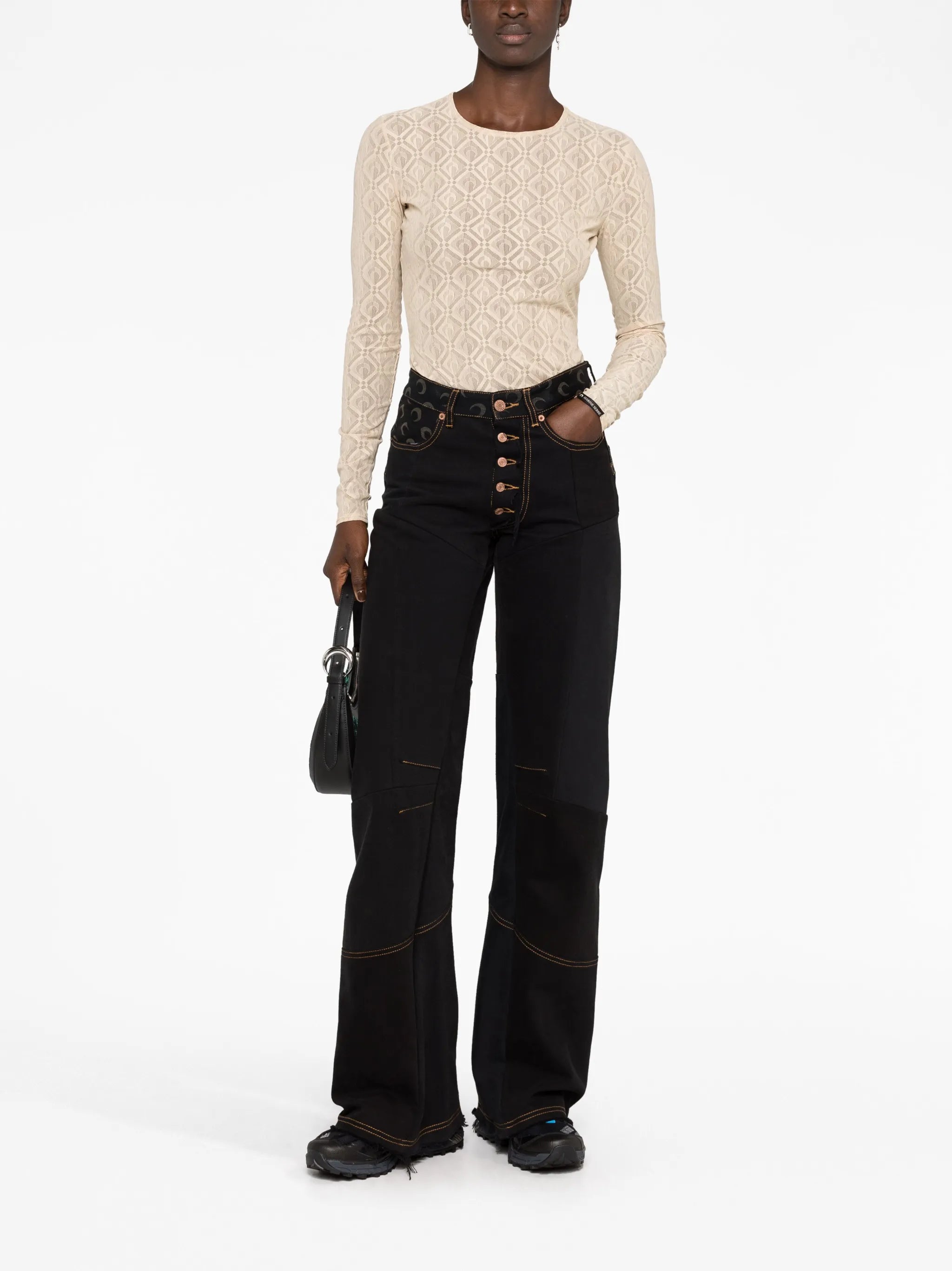 Moon Diamant Second Skin mesh top