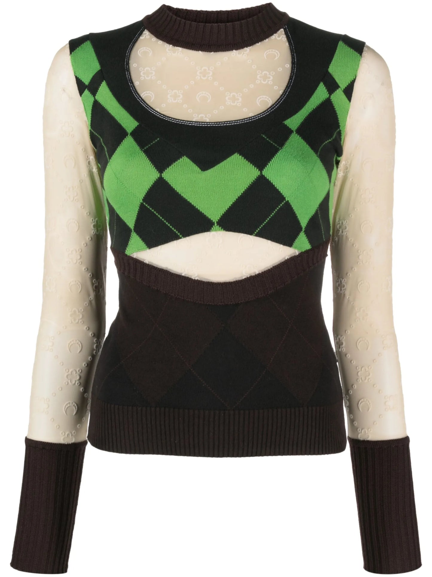 Regenerated patchwork jumper