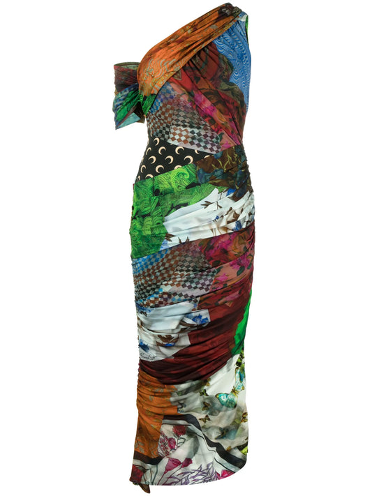 Body Shelter patchwork dress