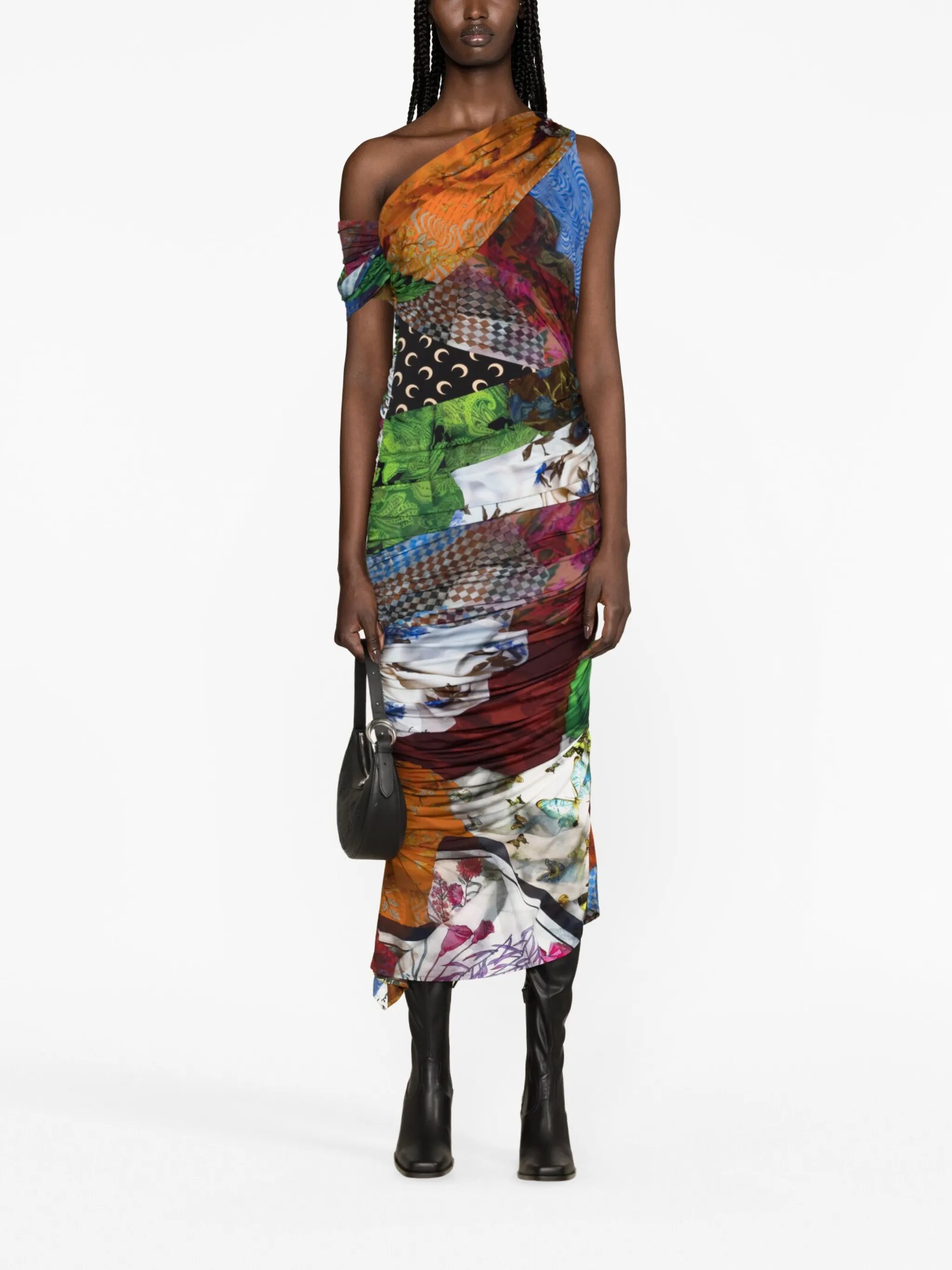 Body Shelter patchwork dress
