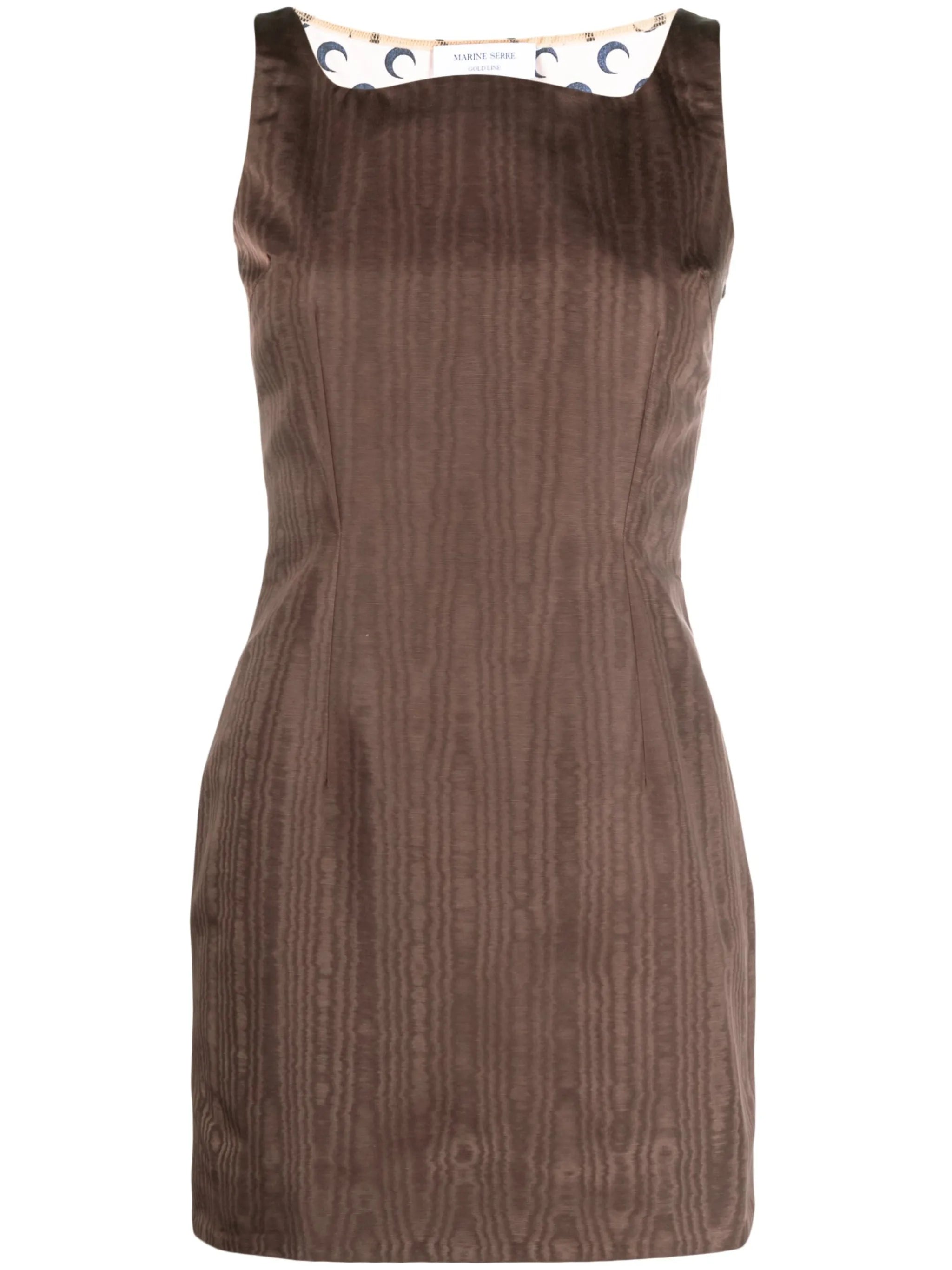 Regenerated moire minidress