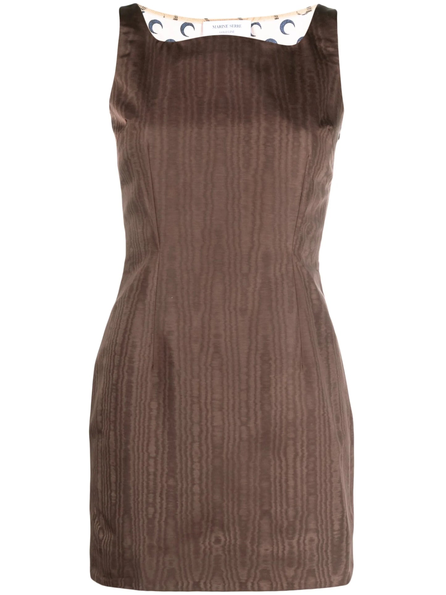 Regenerated moire minidress