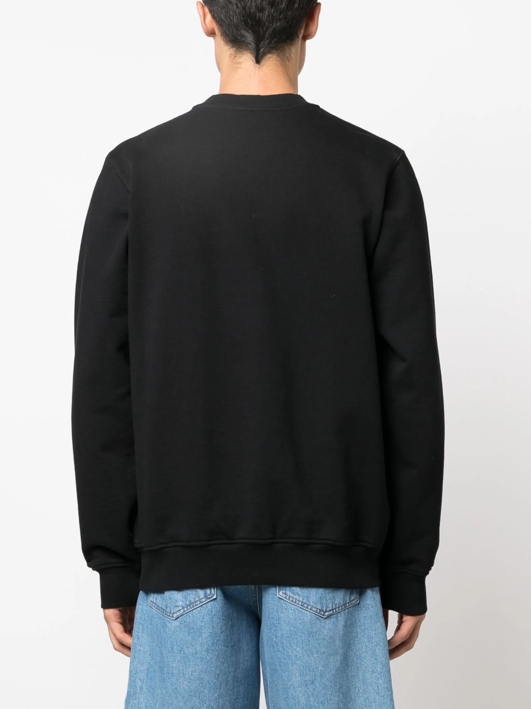 Rainbow Crayon Temple organic-cotton sweatshirt