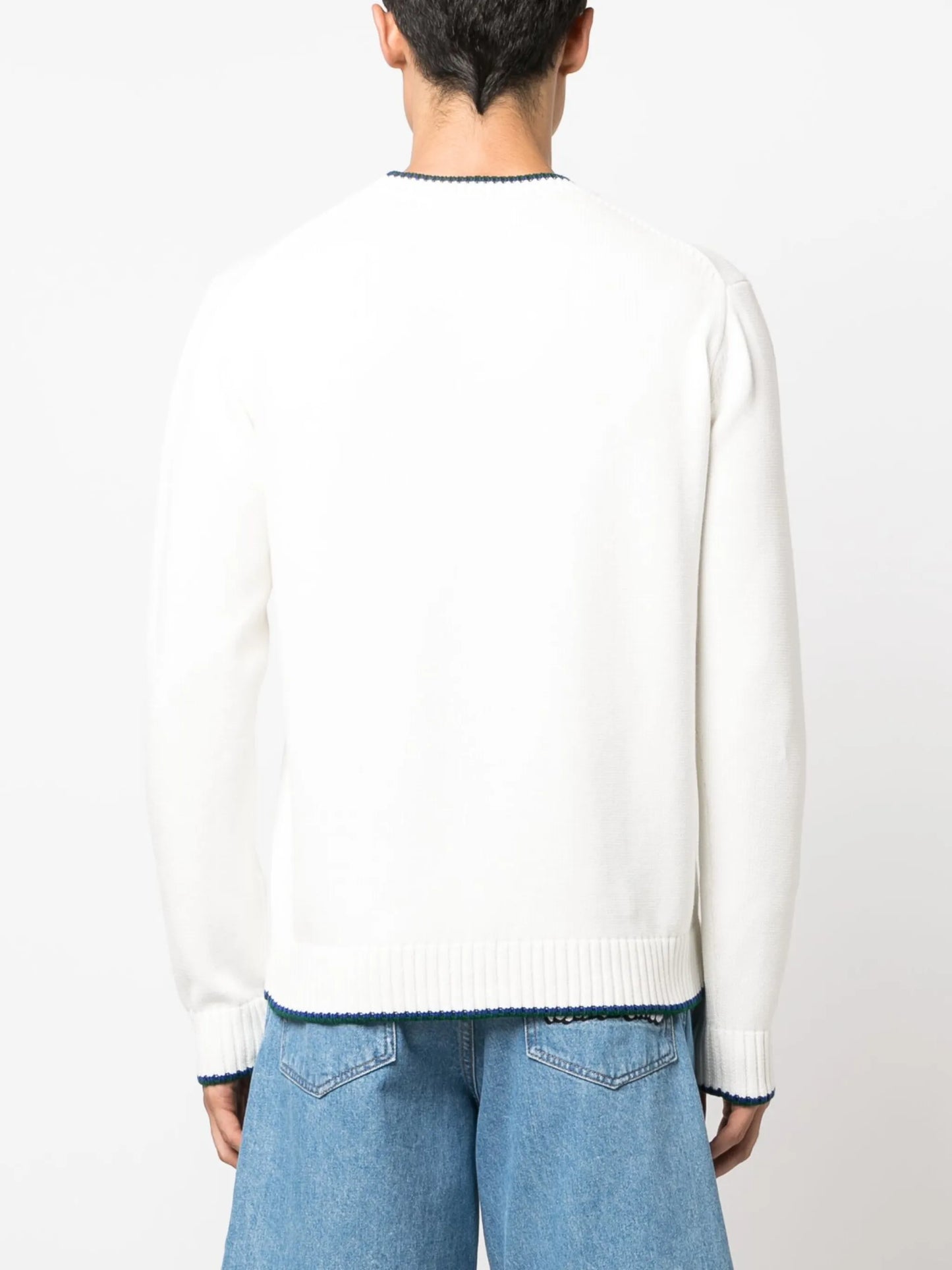Casa intarsia-knit jumper