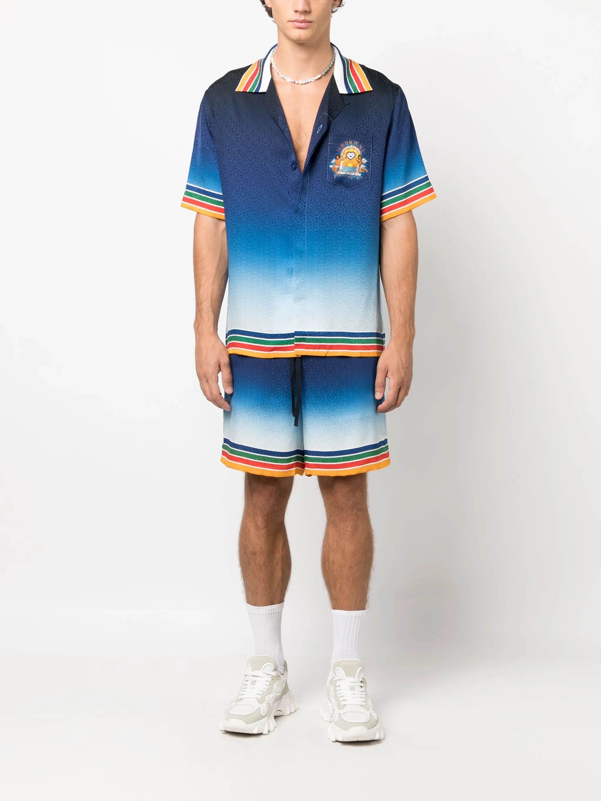 For The Peace-print shirt