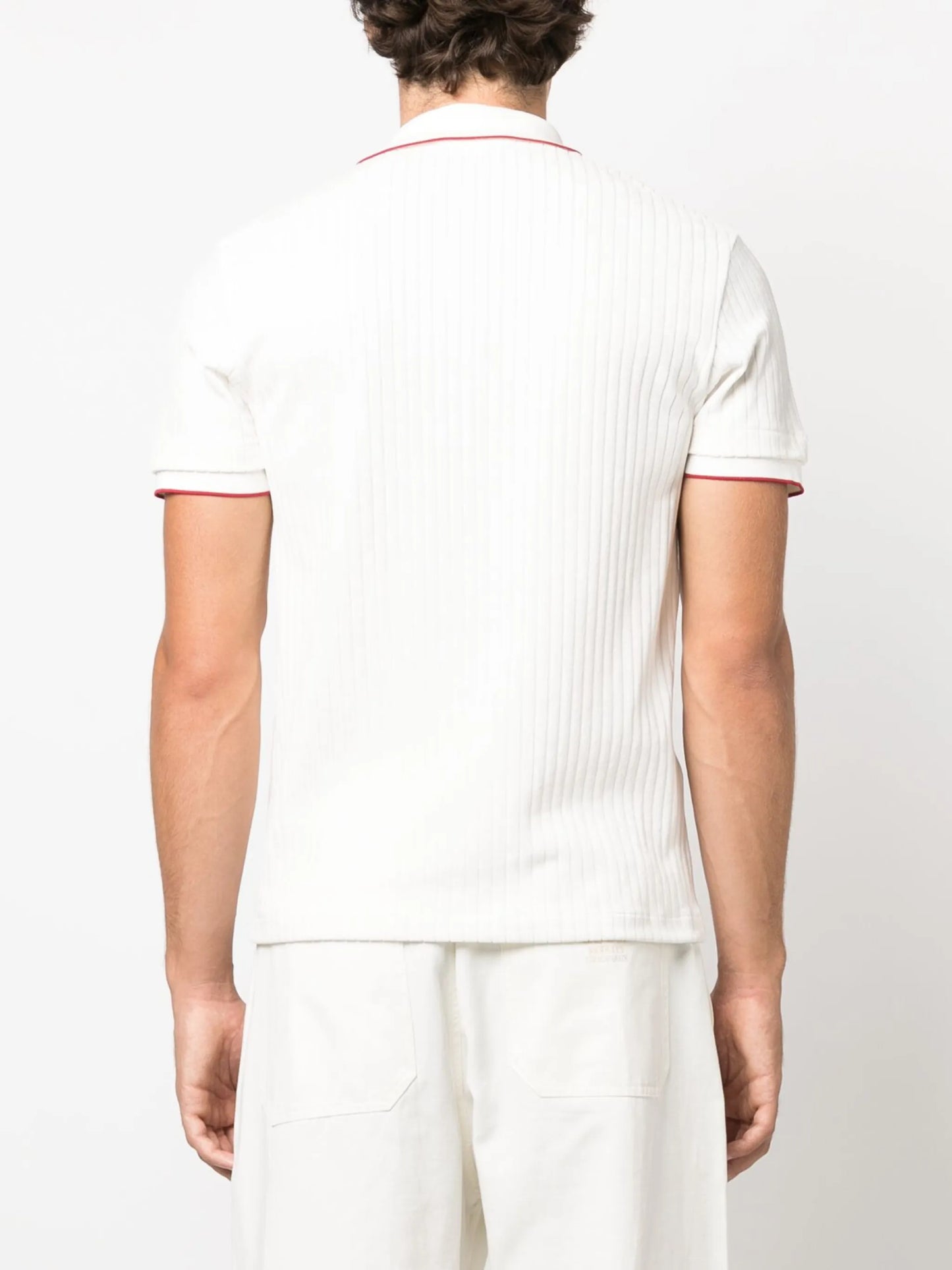 knitted polo top
