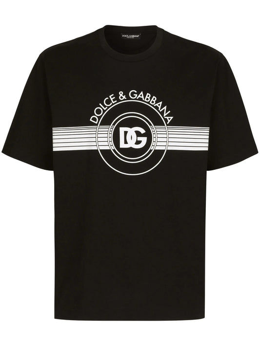 logo-print cotton T-shirt