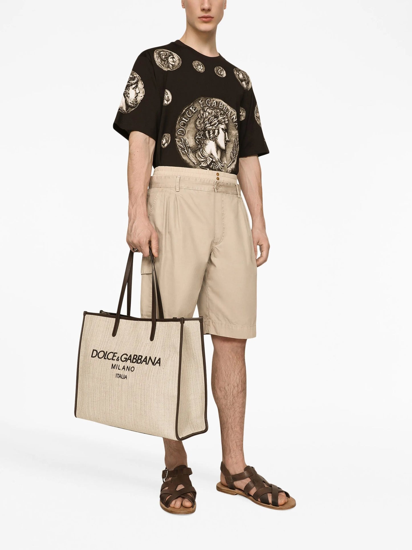 high-waisted cargo shorts