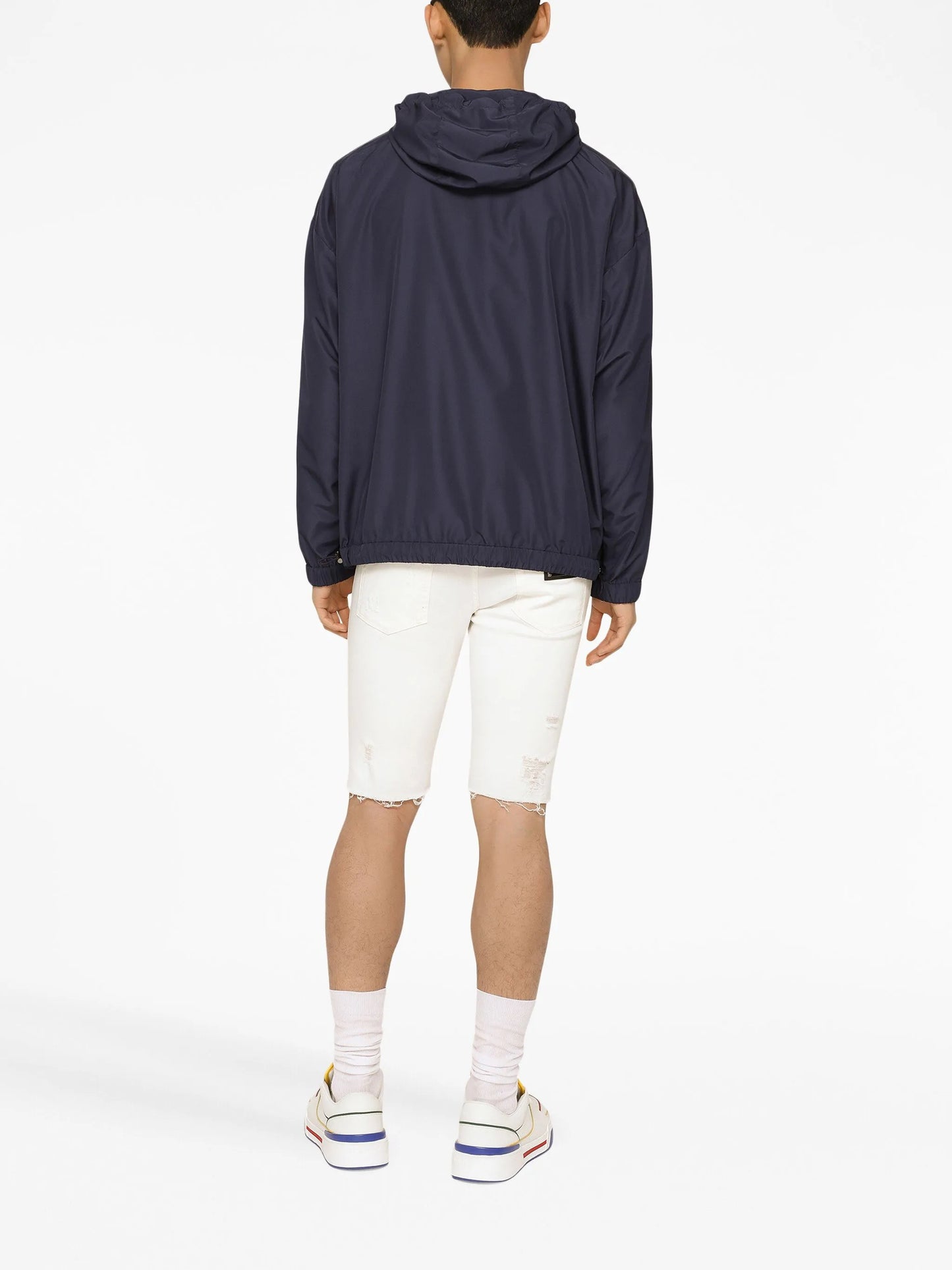 logo-plaque zip-fastening jacket