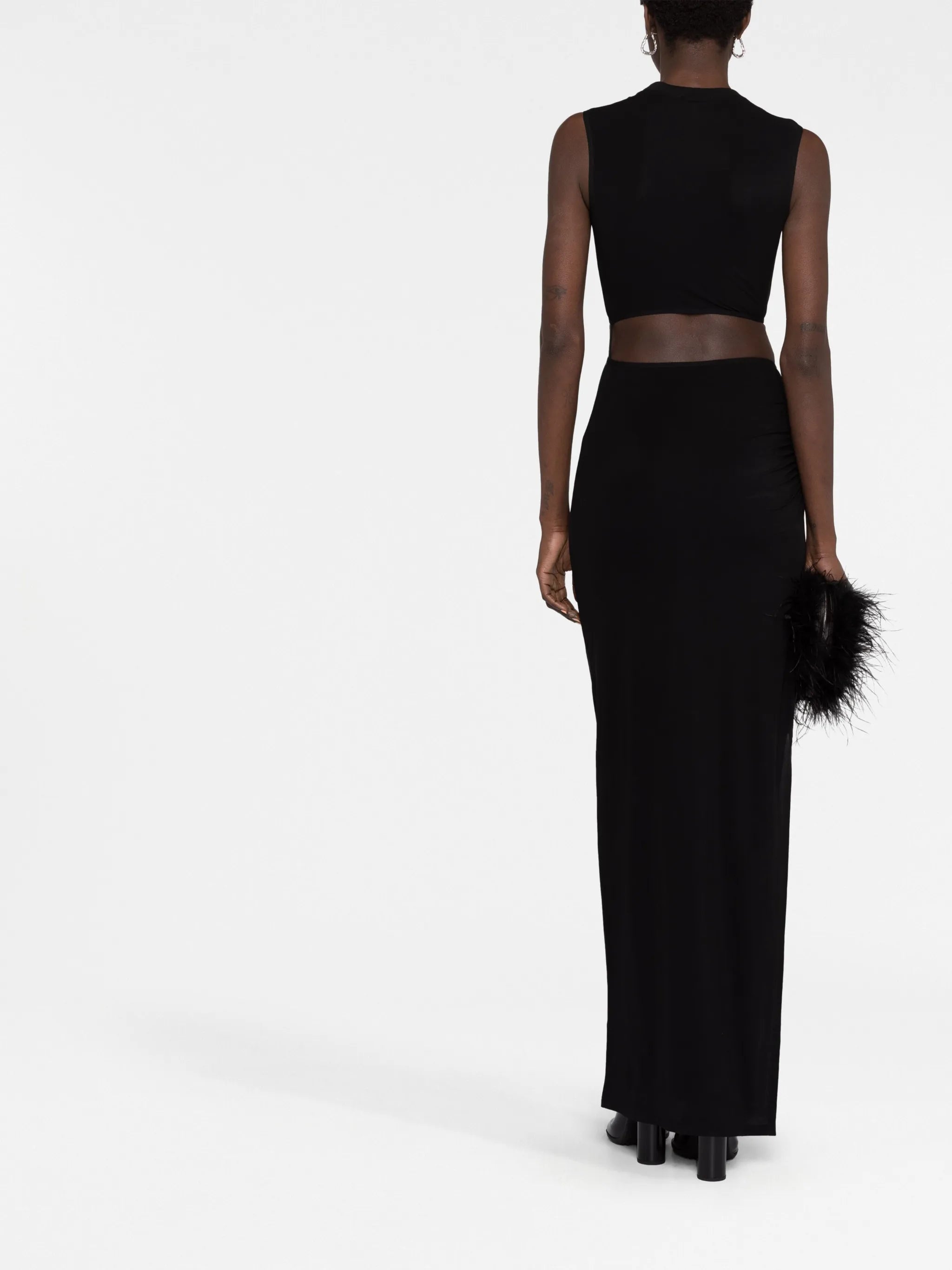 cut-out maxi dress