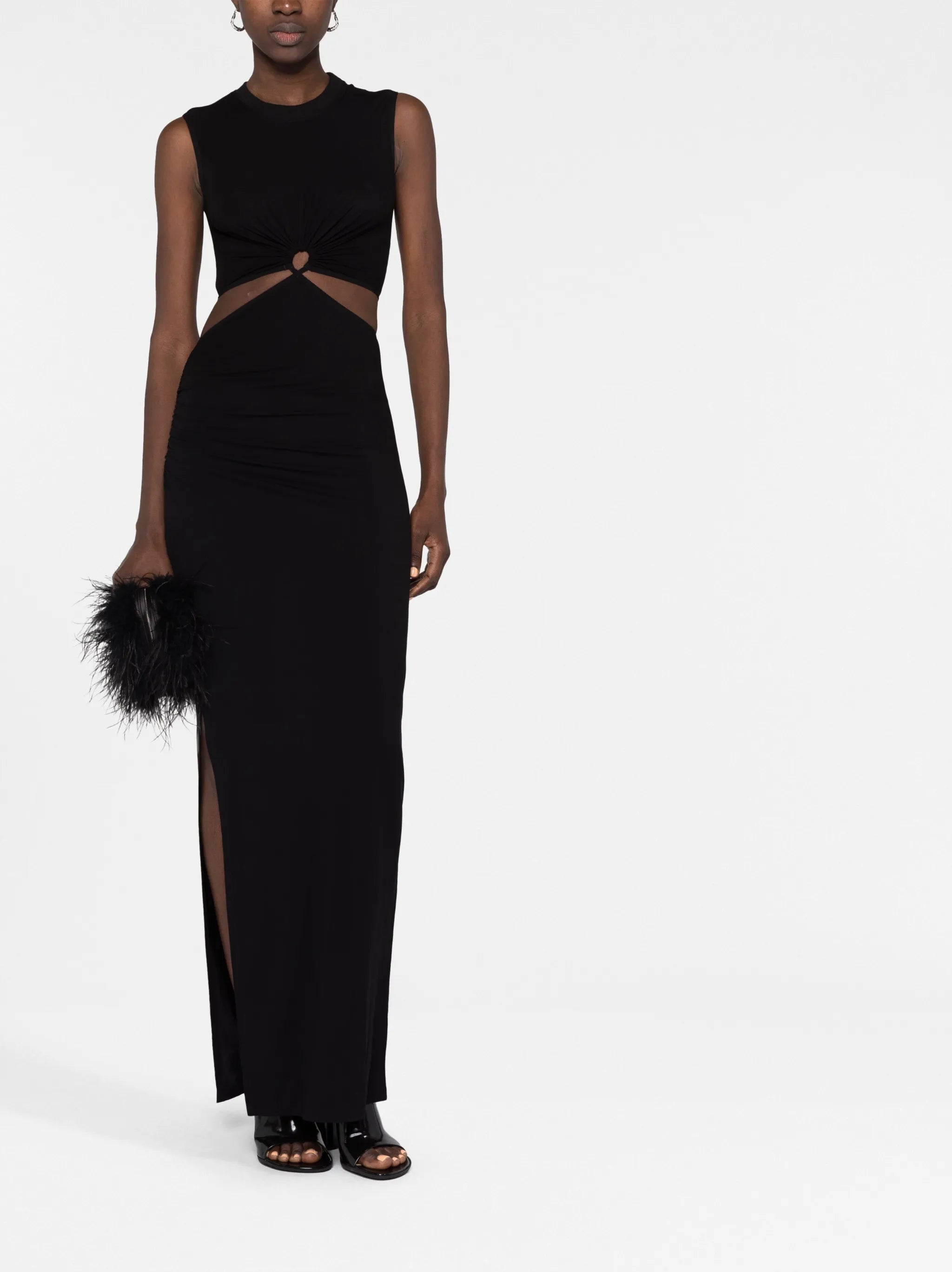 cut-out maxi dress