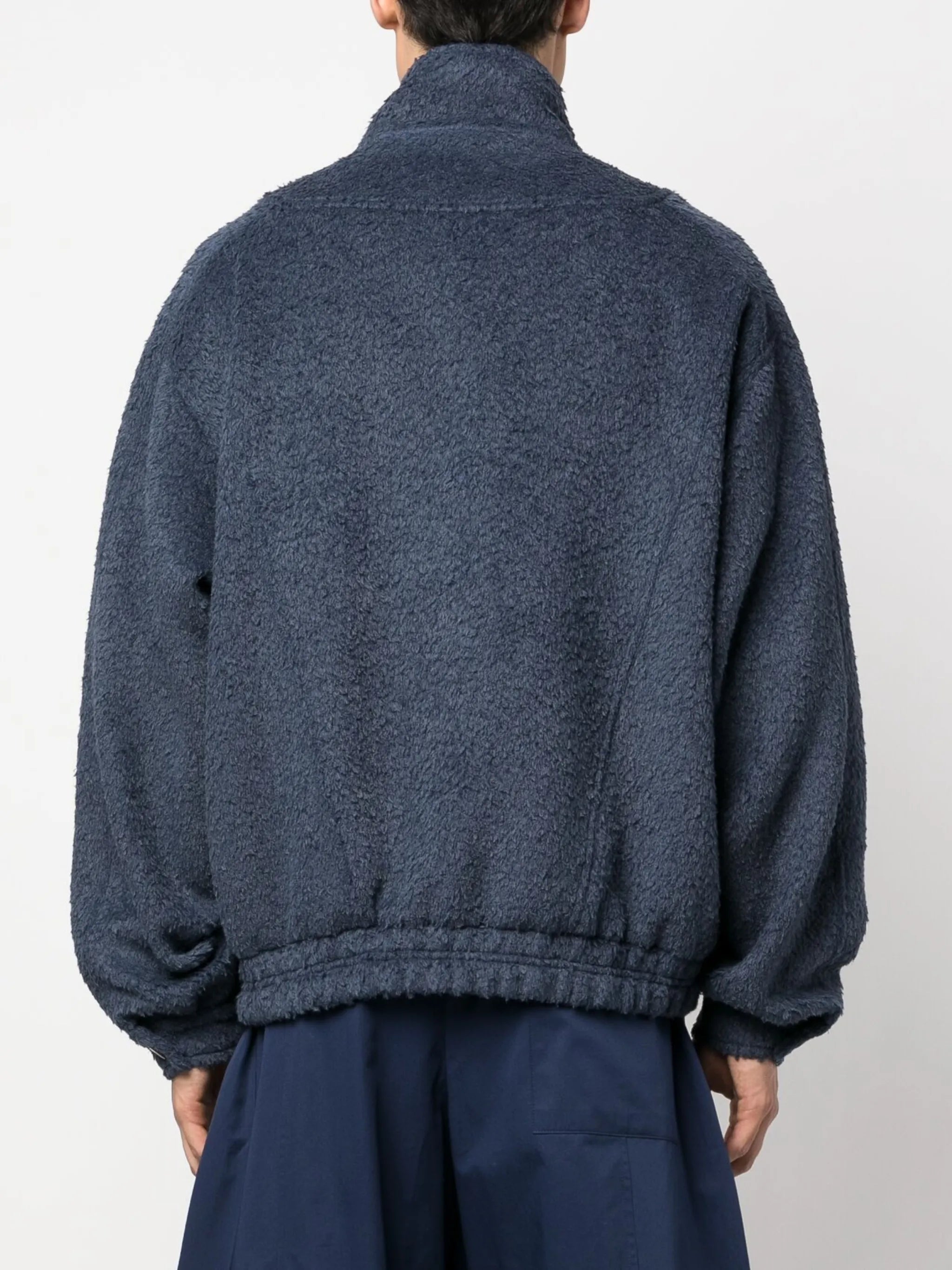 high-neck jacket