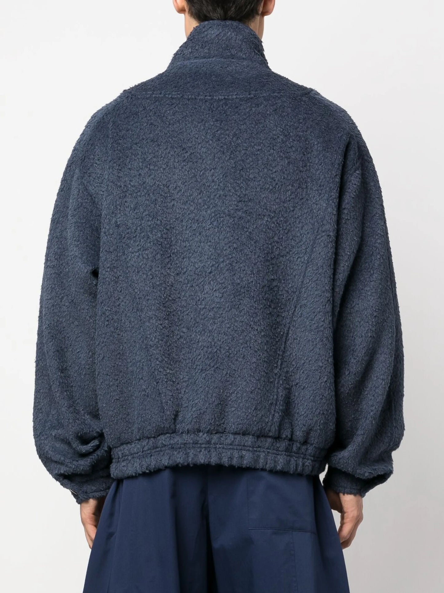 high-neck jacket