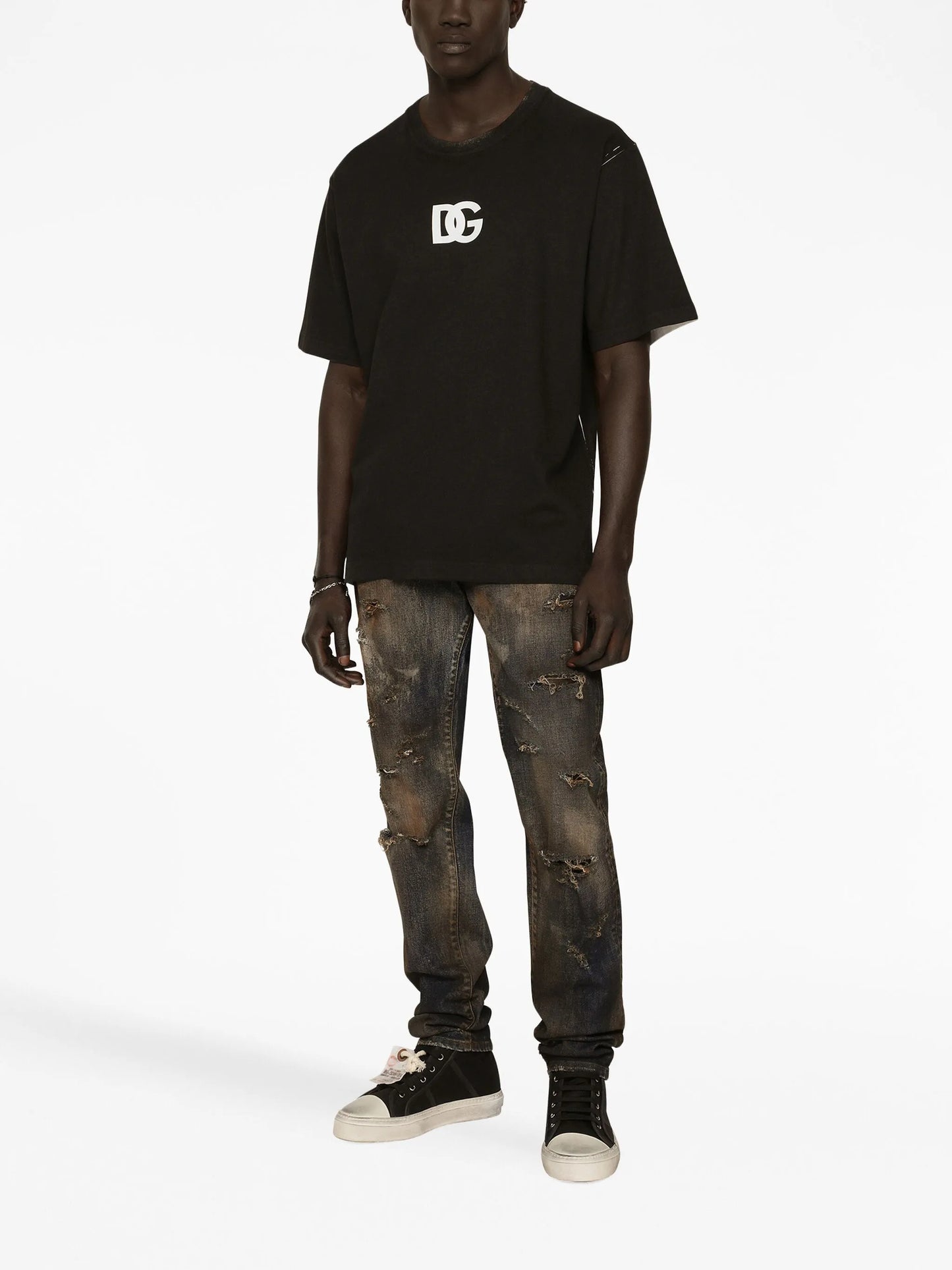 logo-print short-sleeve T-shirt