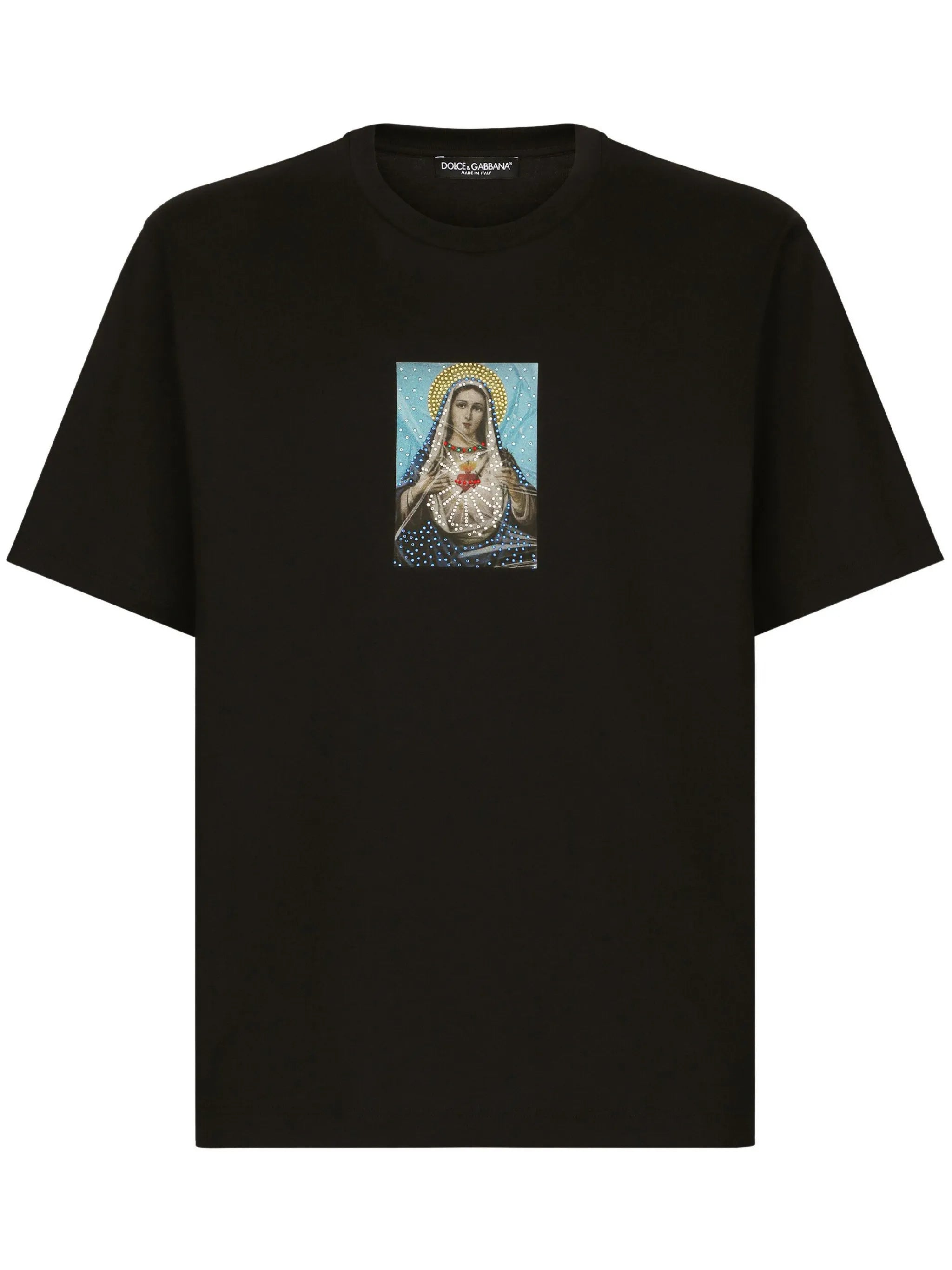 graphic-print cotton T-shirt