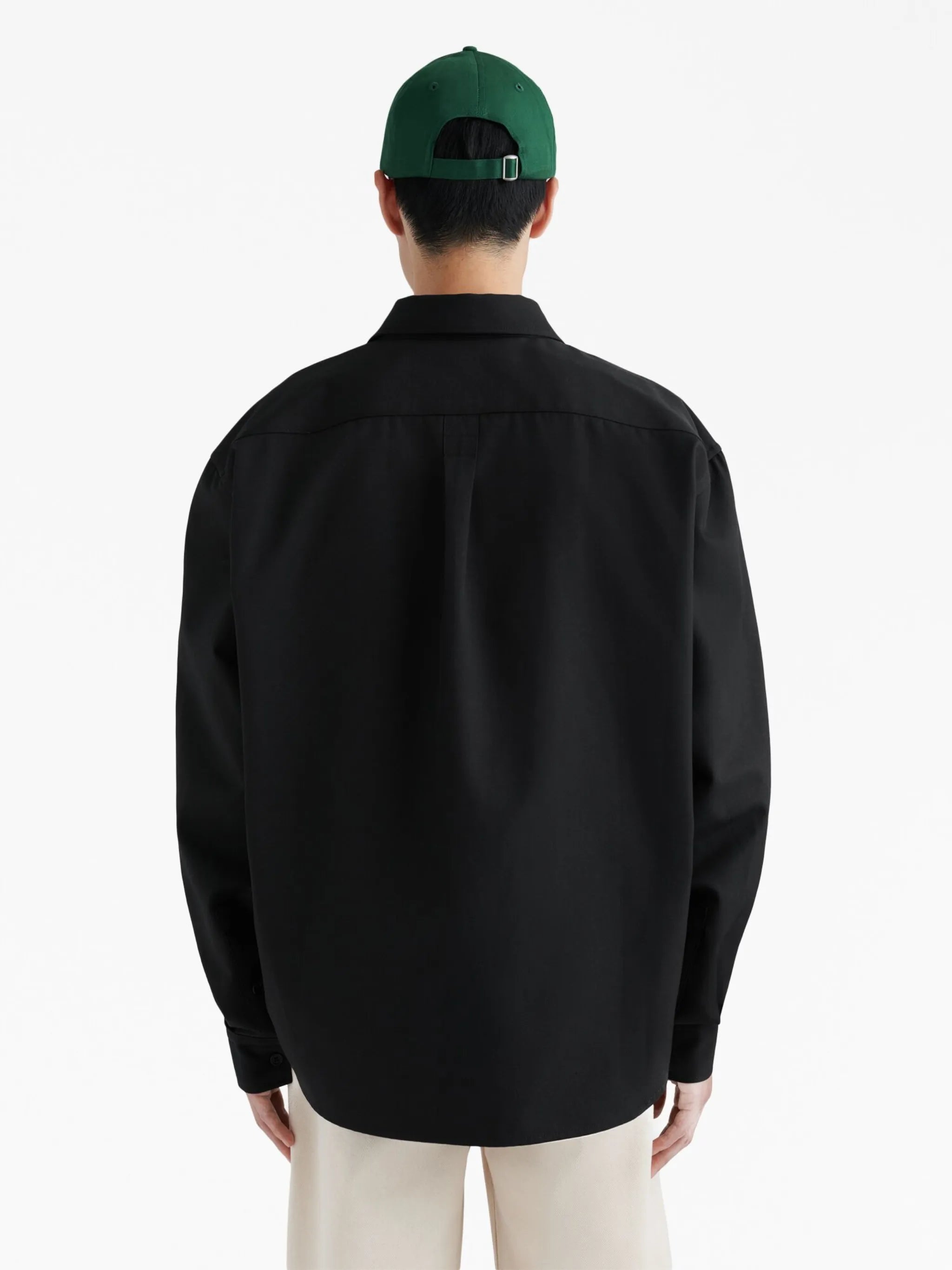 Flow logo-print overshirt