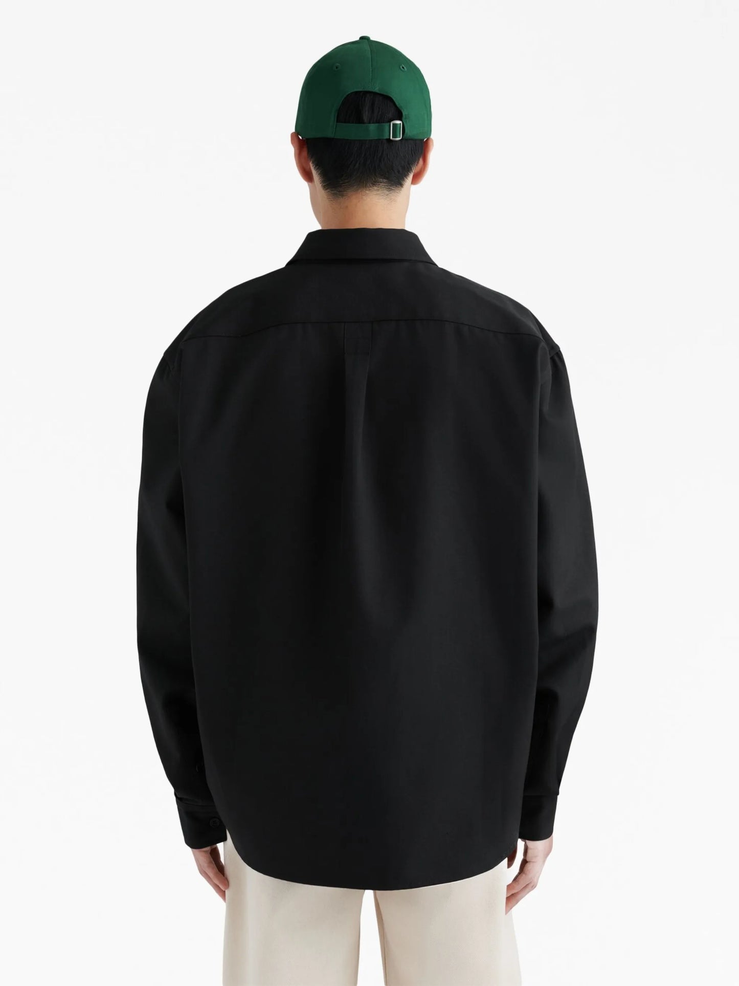 Flow logo-print overshirt