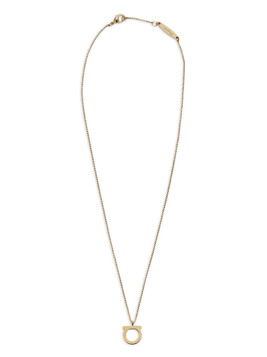 large Gancini pendant necklace