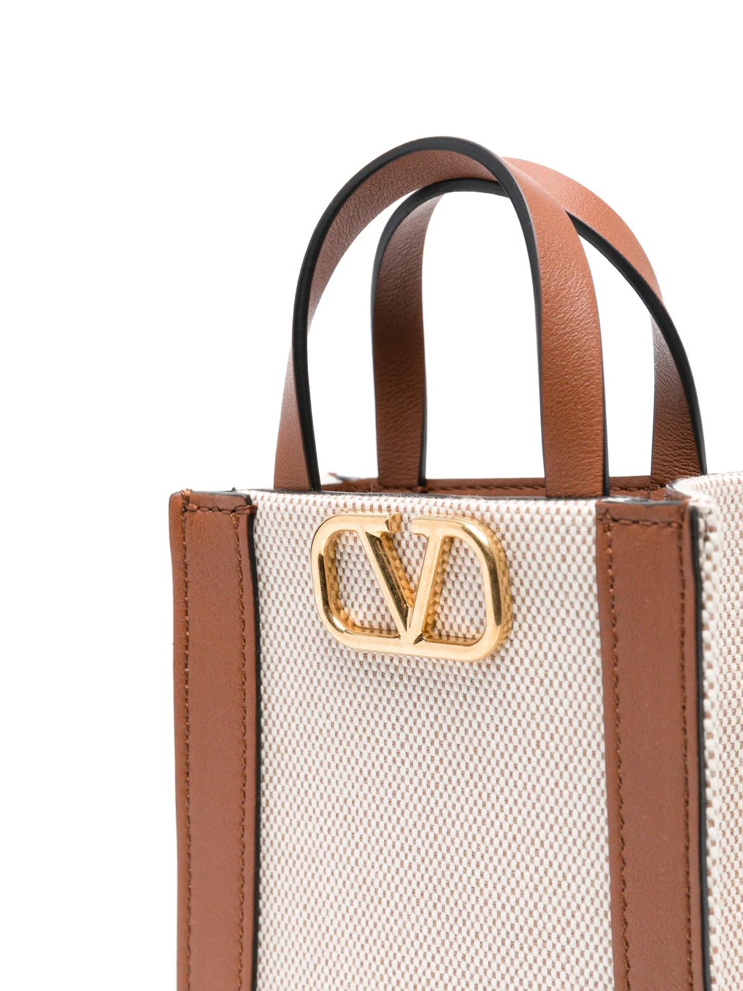 logo-plaque tote bag